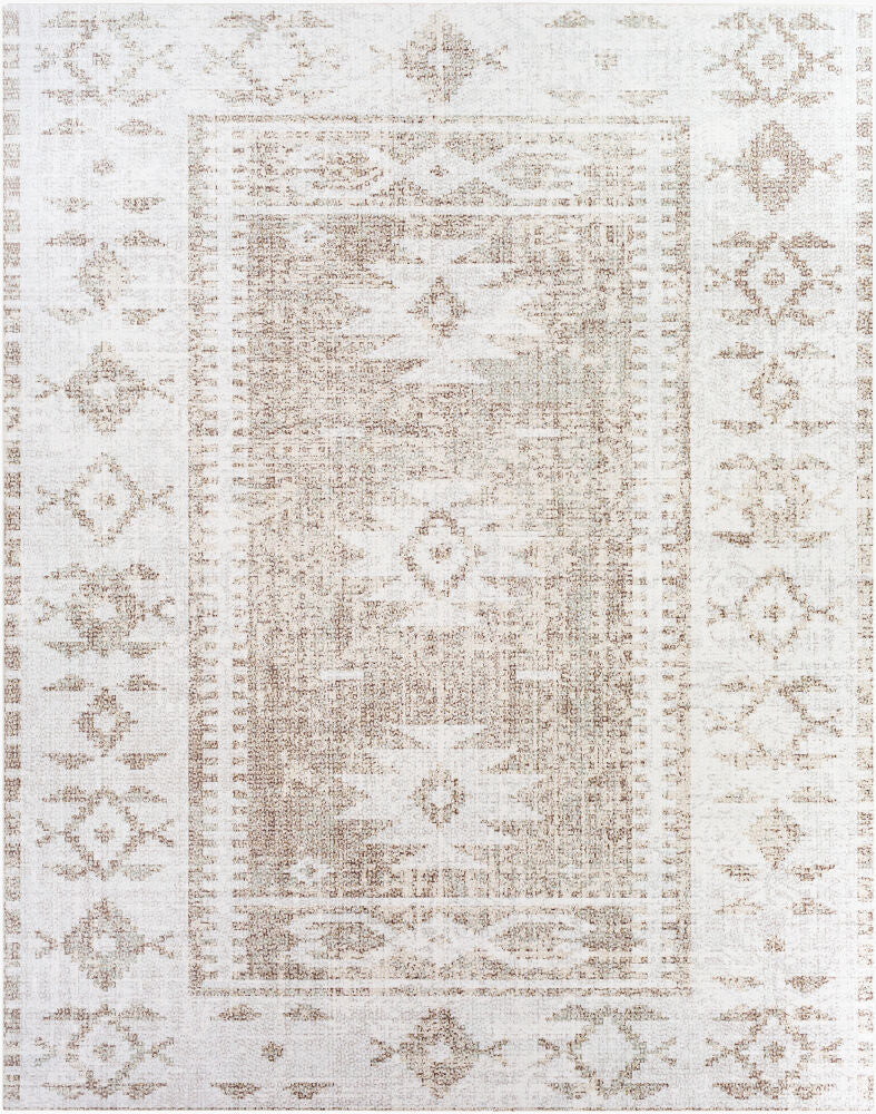 Vinilo Machine Woven Rug — Cream/Medium Gray