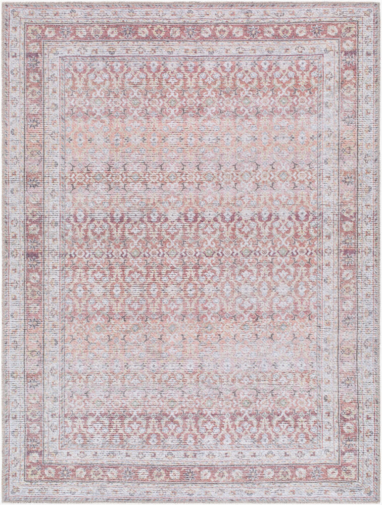 Vinny Machine Woven Rug — Beige/Black