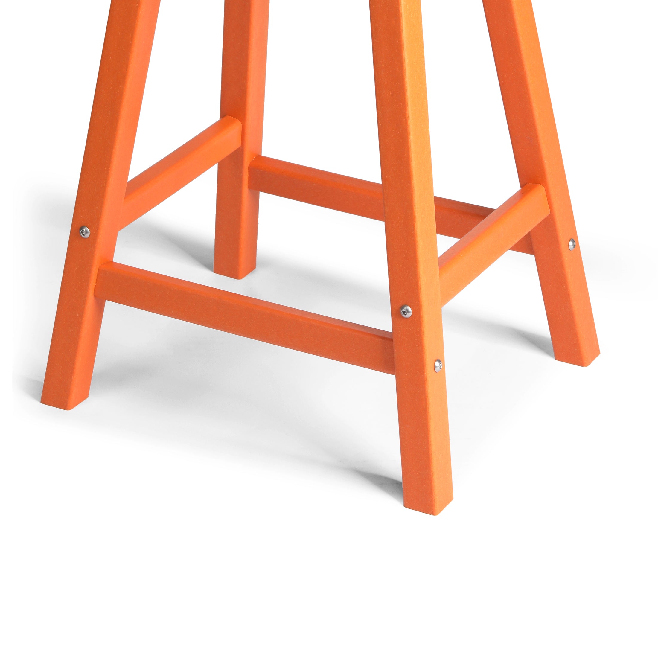 Stockholm All-Weather Outdoor Saddle Counter Stool (24" Height) Seahawk Designs Patio Bar & Counter Stools