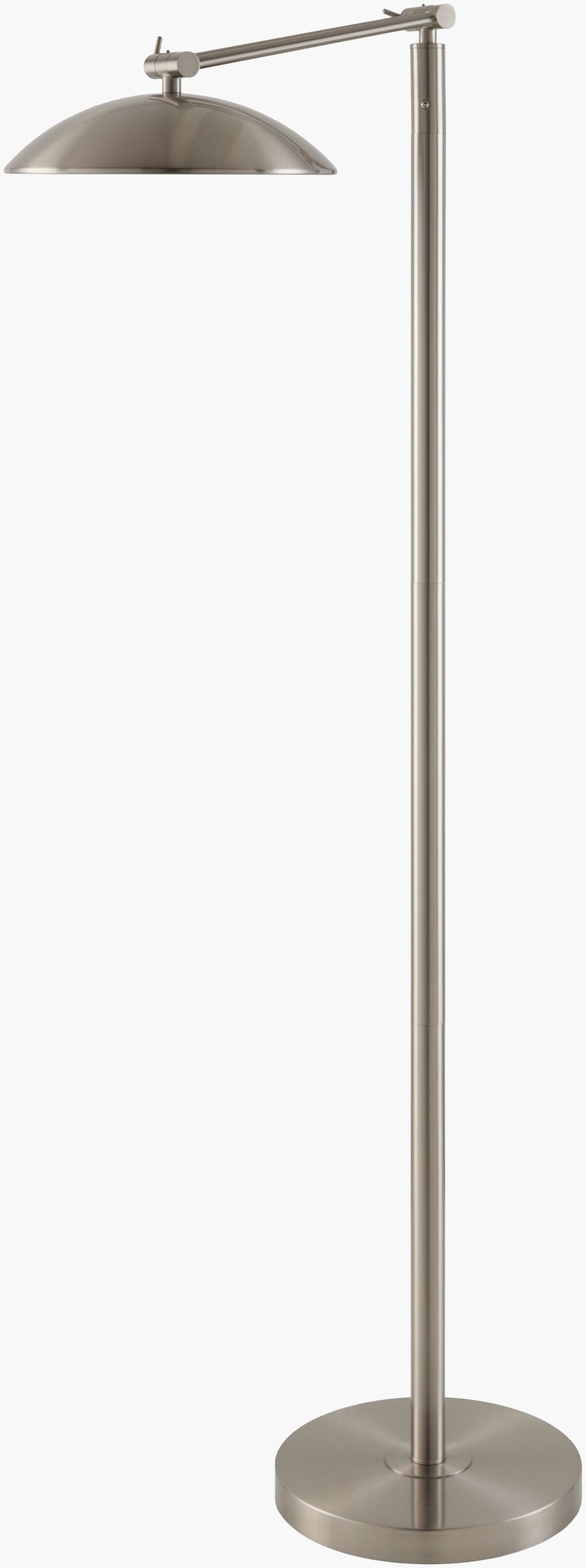 Voiron Accent Floor Lamp — Metallic - Nickel