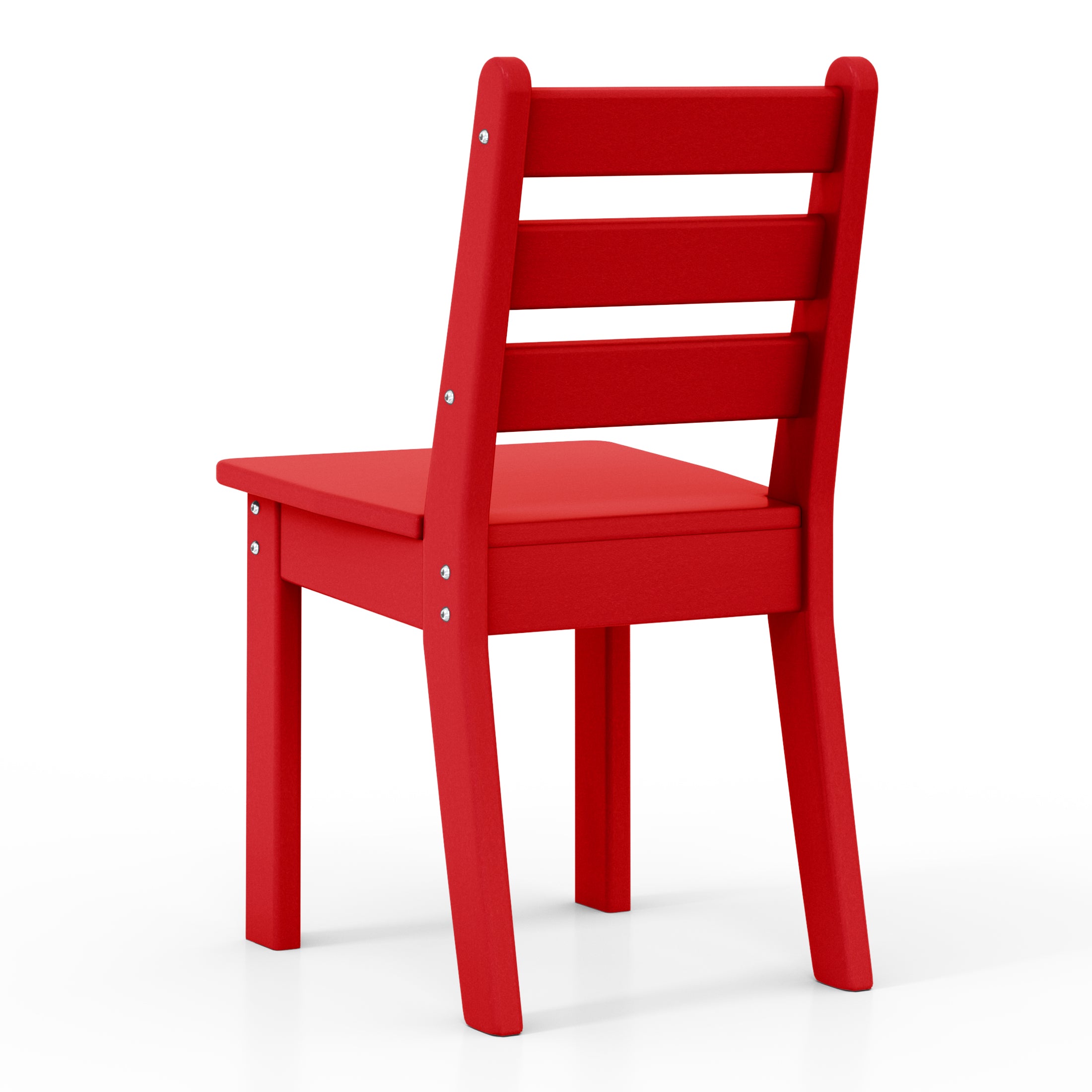 Tiny Terraces Kids' All-Weather Outdoor Dining Chair (Set of 2) Seahawk Designs Kids Patio Dining Chairs