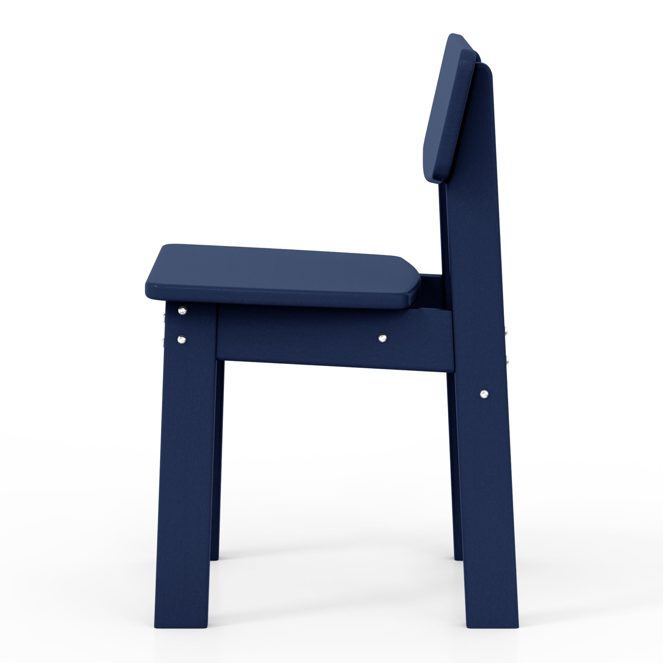 Tiny Terraces Essentials Kids' All-Weather Outdoor Dining Chair (Set of 2) Seahawk Designs Kids Patio Dining Chairs