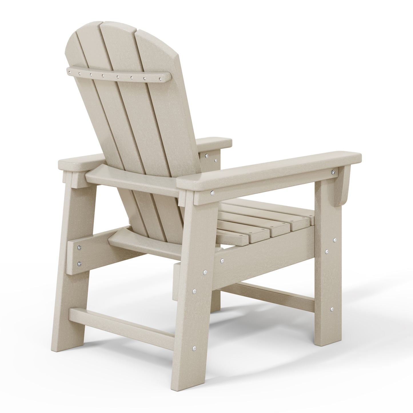 Tiny Terraces Kids' All-Weather Outdoor Poly Adirondack Chair Seahawk Designs Kids Adirondack Chairs