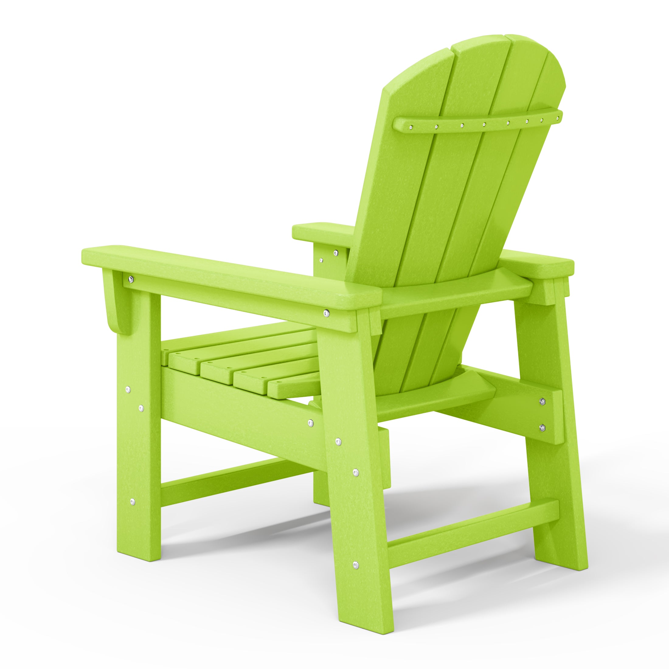Tiny Terraces Kids' All-Weather Outdoor Poly Adirondack Chair Seahawk Designs Kids Adirondack Chairs
