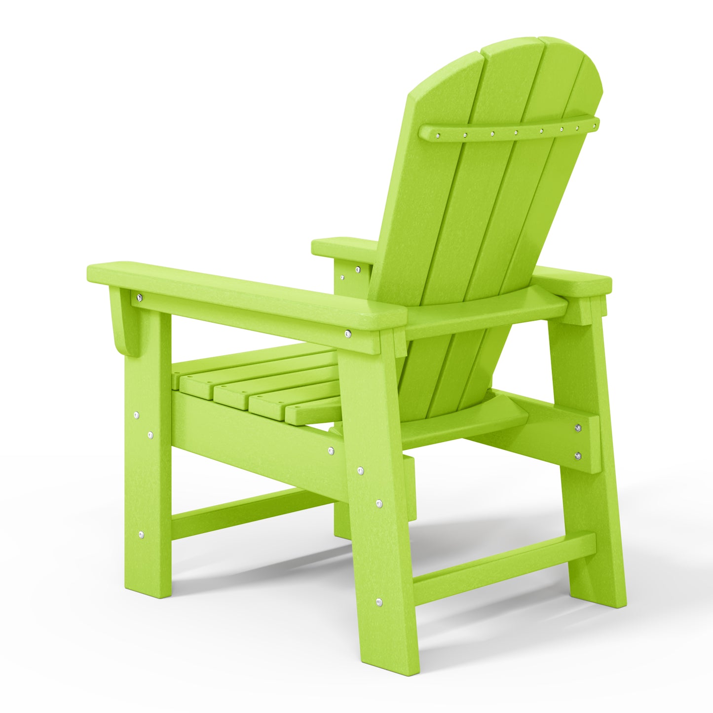 Tiny Terraces Kids' All-Weather Outdoor Poly Adirondack Chair Seahawk Designs Kids Adirondack Chairs