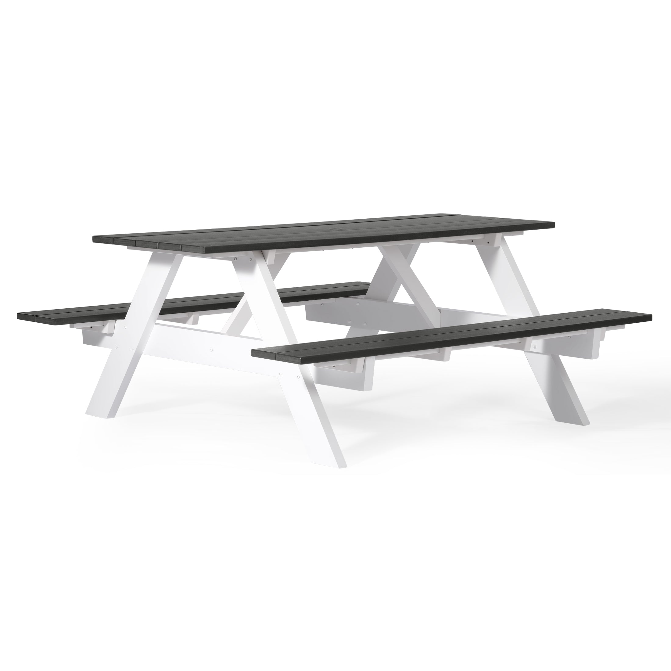 Vista 70" Rectangle Picnic Table Gray Seahawk Designs Picnic Tables