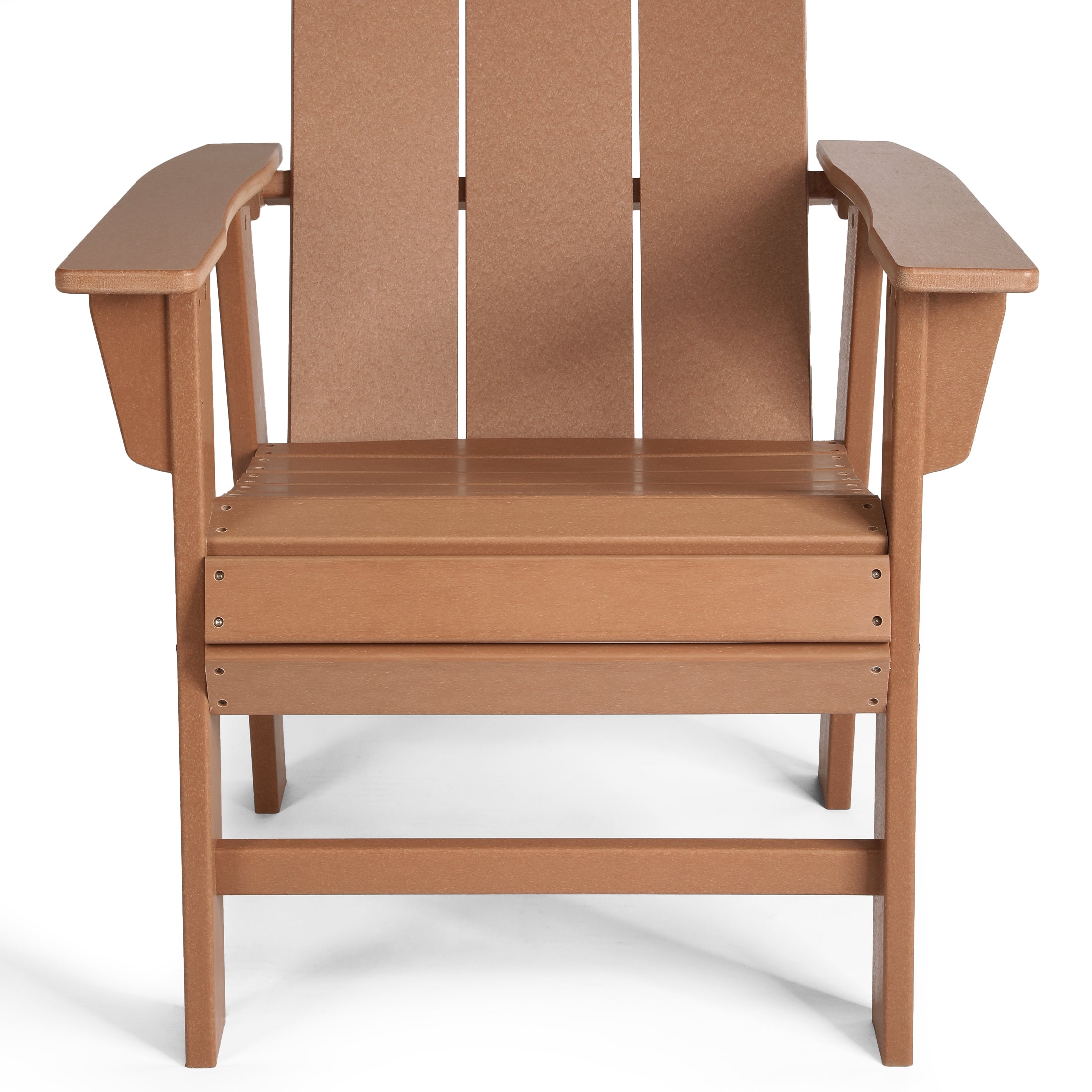 Malibu Modern All-Weather Outdoor Contoured Adirondack Dining Chair Seahawk Designs Patio Dining Chairs
