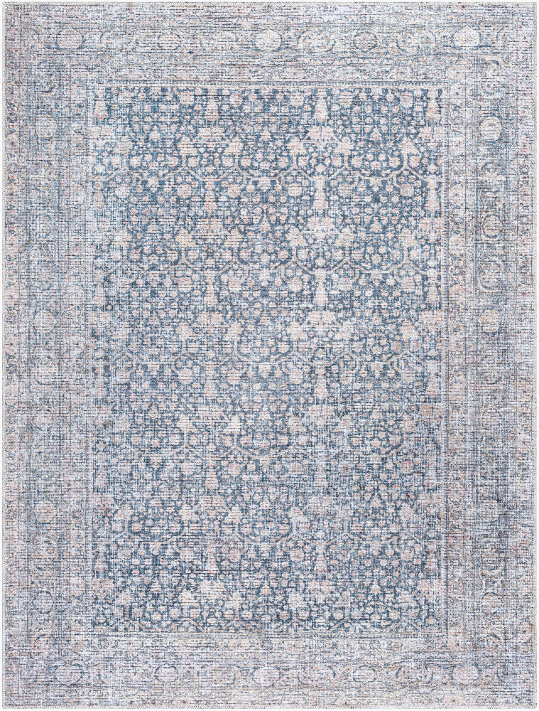Lorelai Machine Woven Rug — Amber/Black