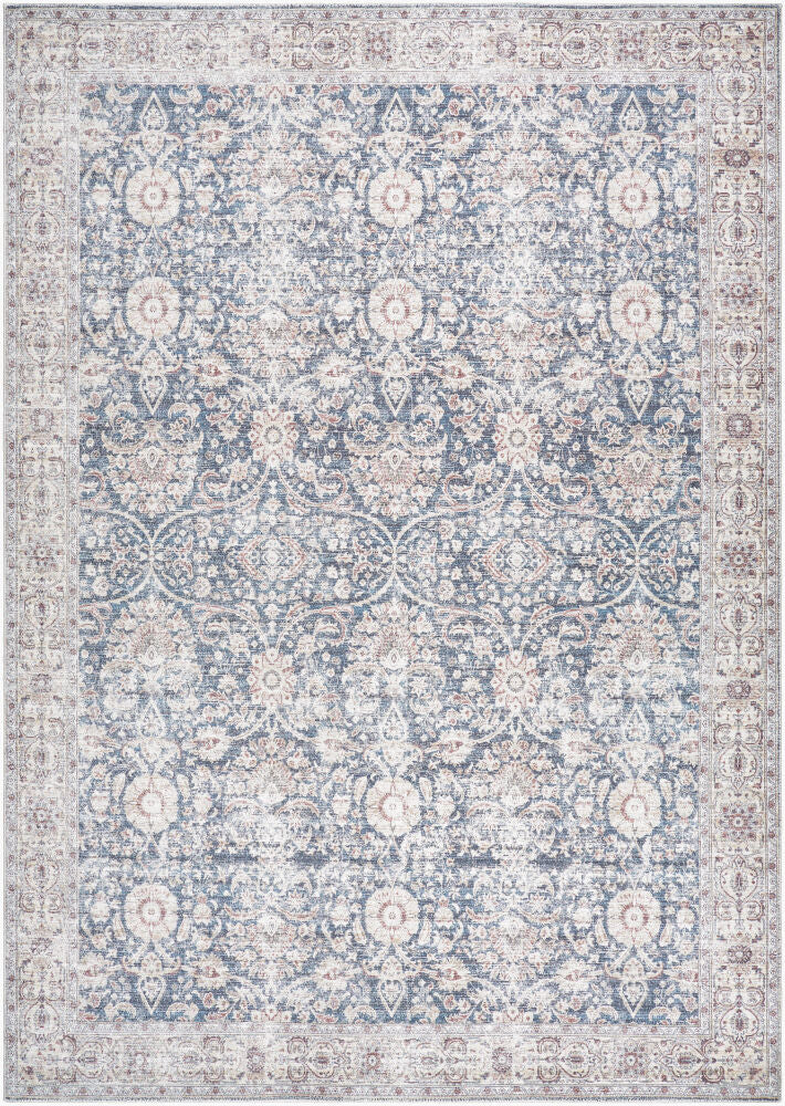 Mary Machine Woven Rug — Black/Brown