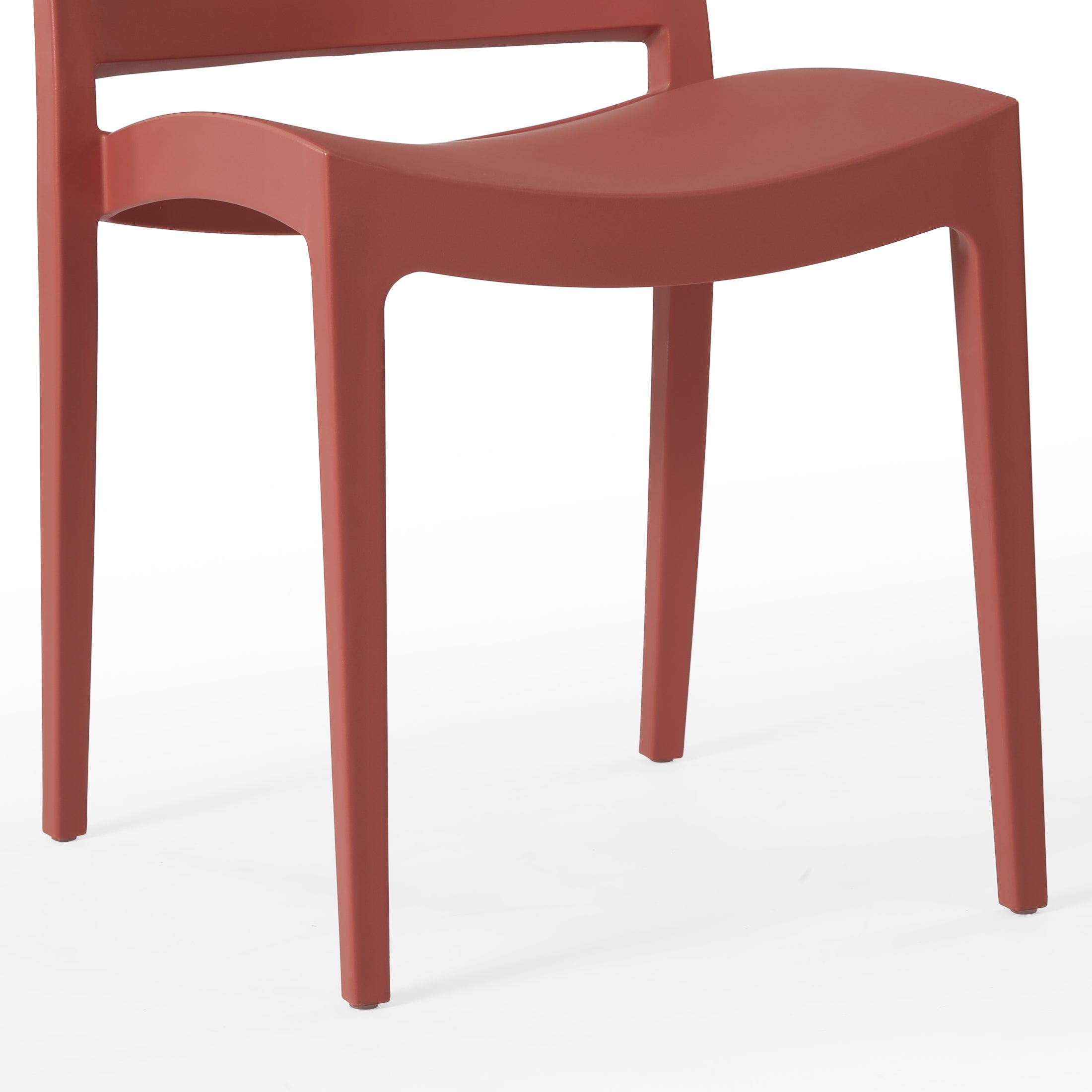Polyform Stacking Dining Side Chair (Set of 2) Seahawk Designs Patio Dining Chairs