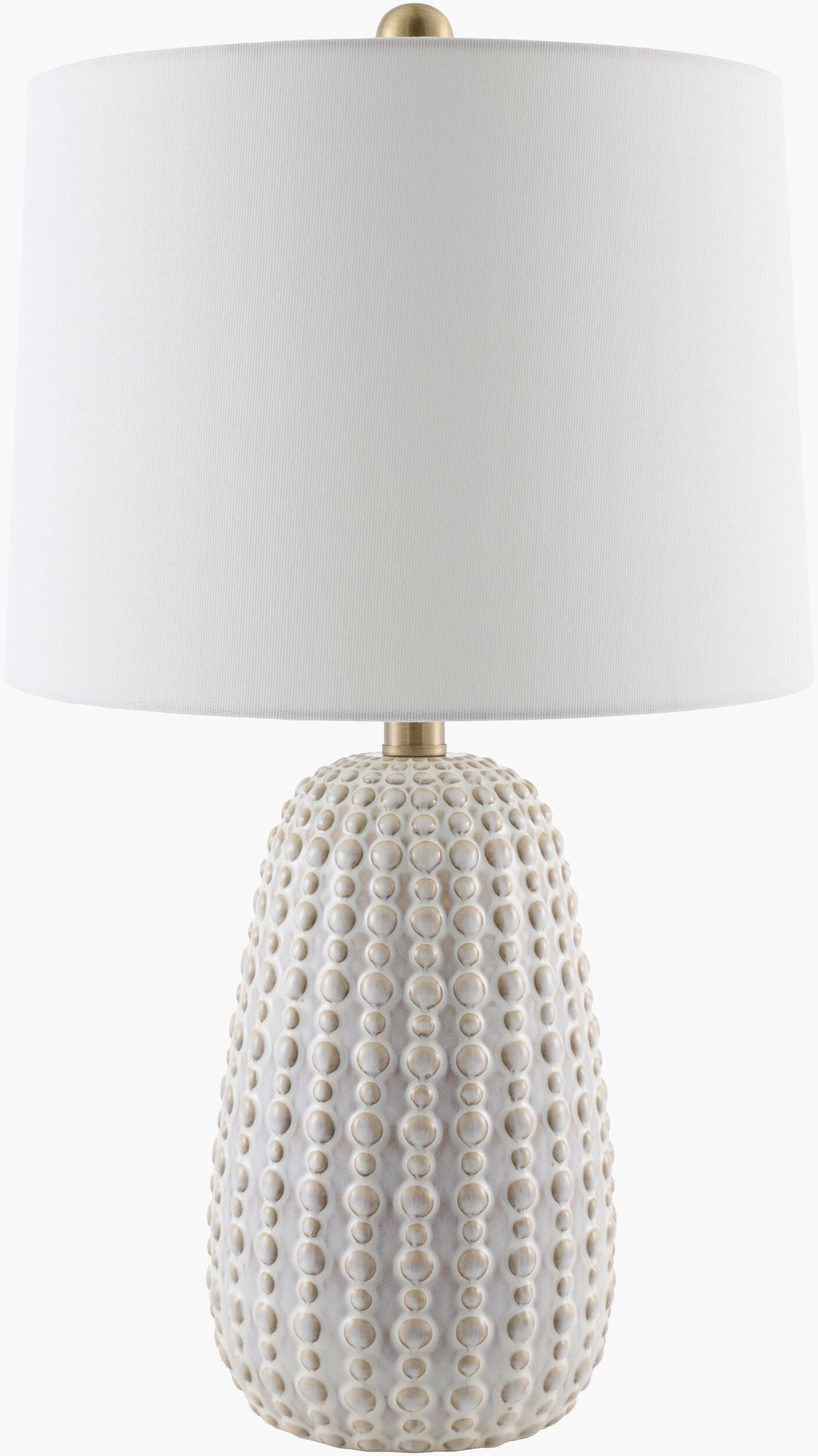 Veyline Accent Table Lamp — Cream