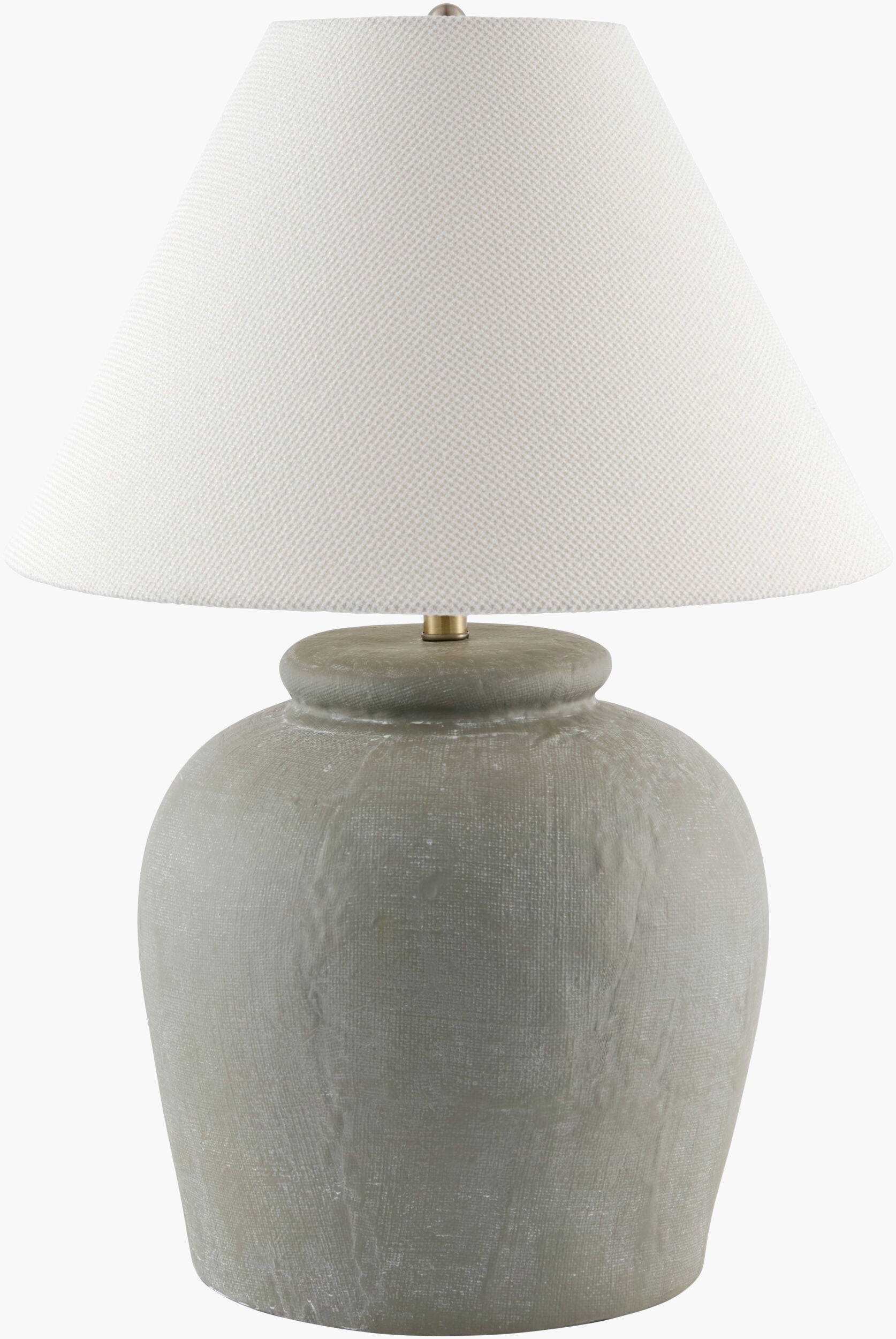 Veyra Accent Table Lamp — Gray