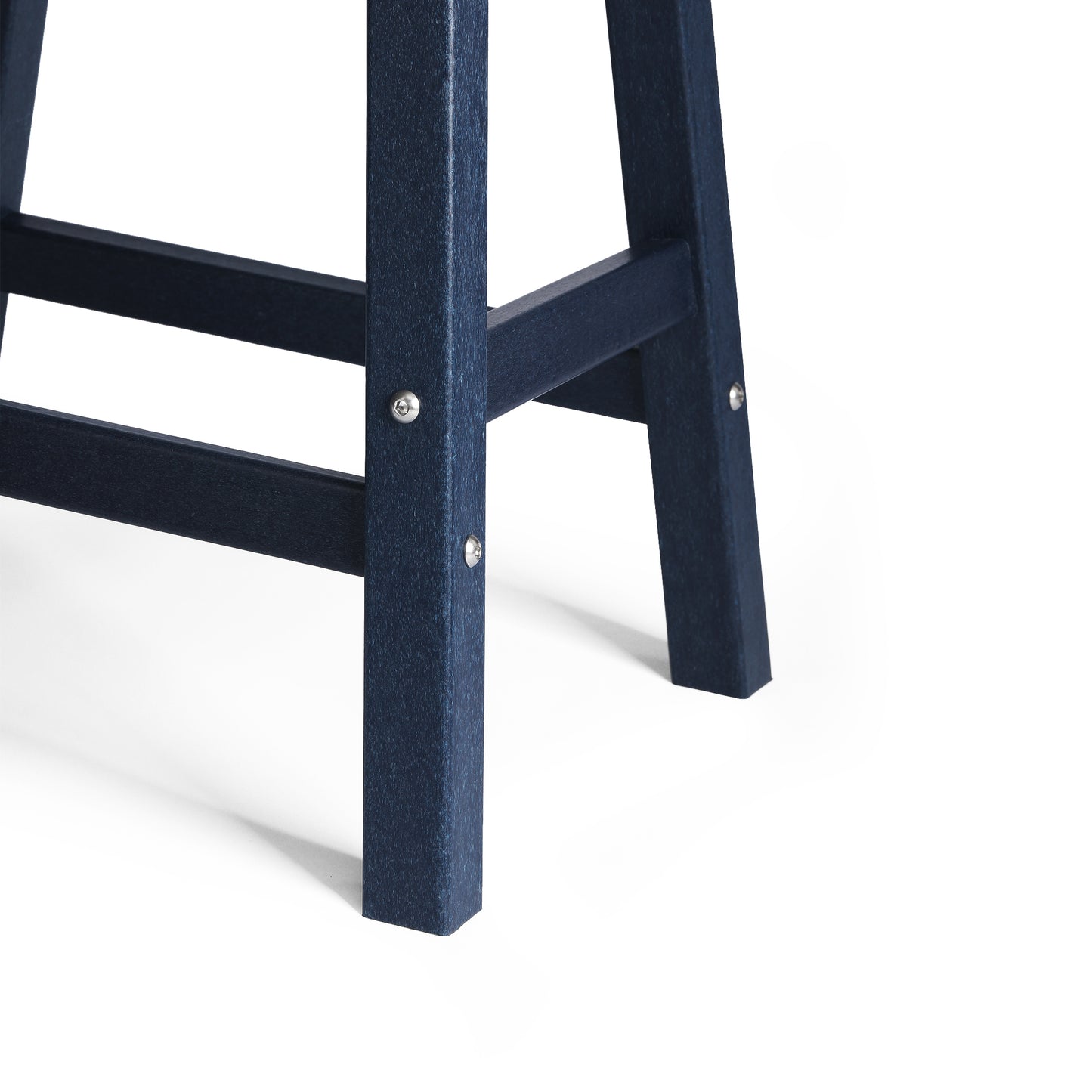 Stockholm All-Weather Outdoor Saddle Counter Stool (24" Height) Seahawk Designs Patio Bar & Counter Stools