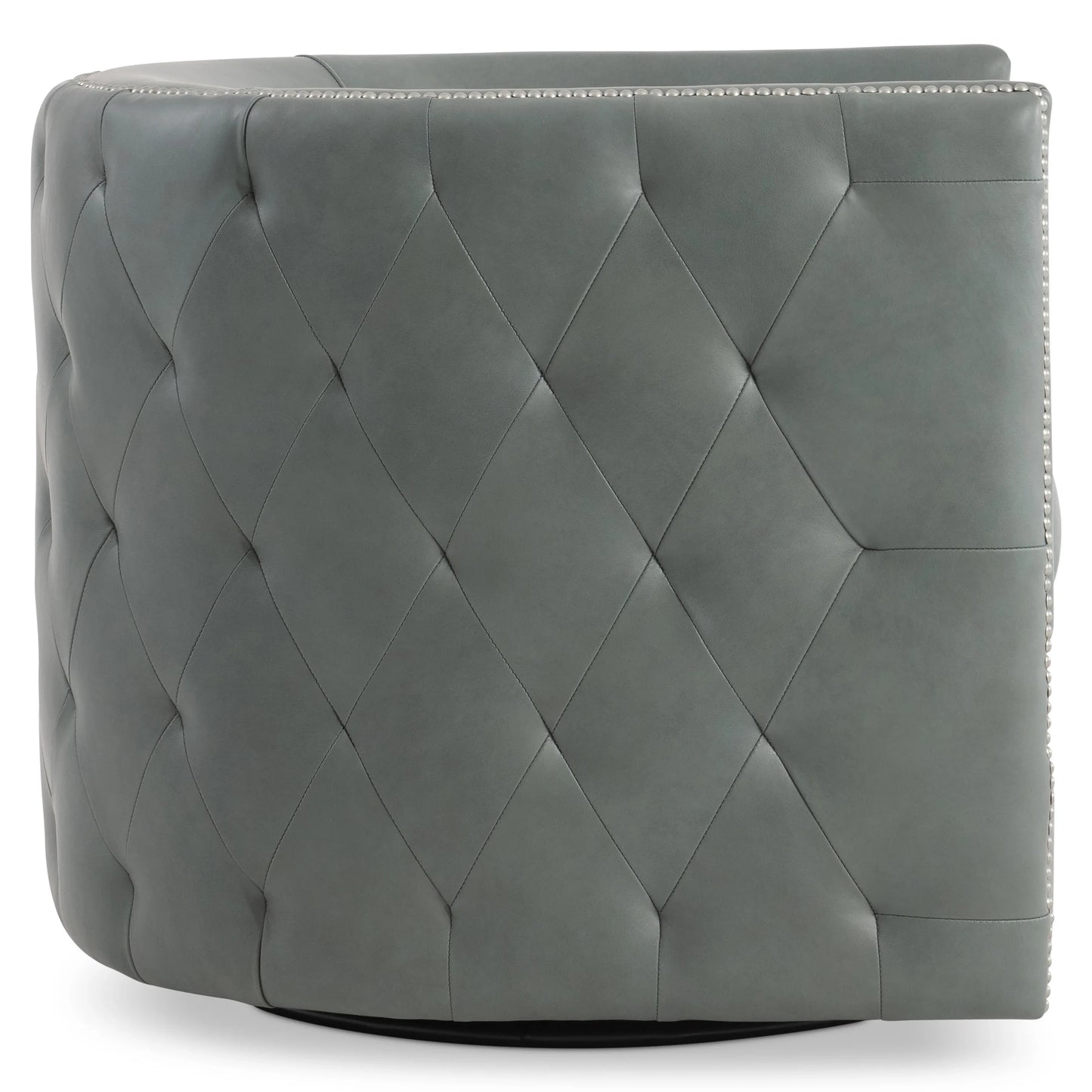 Palazzo Leather Swivel Chair Bernhardt Living