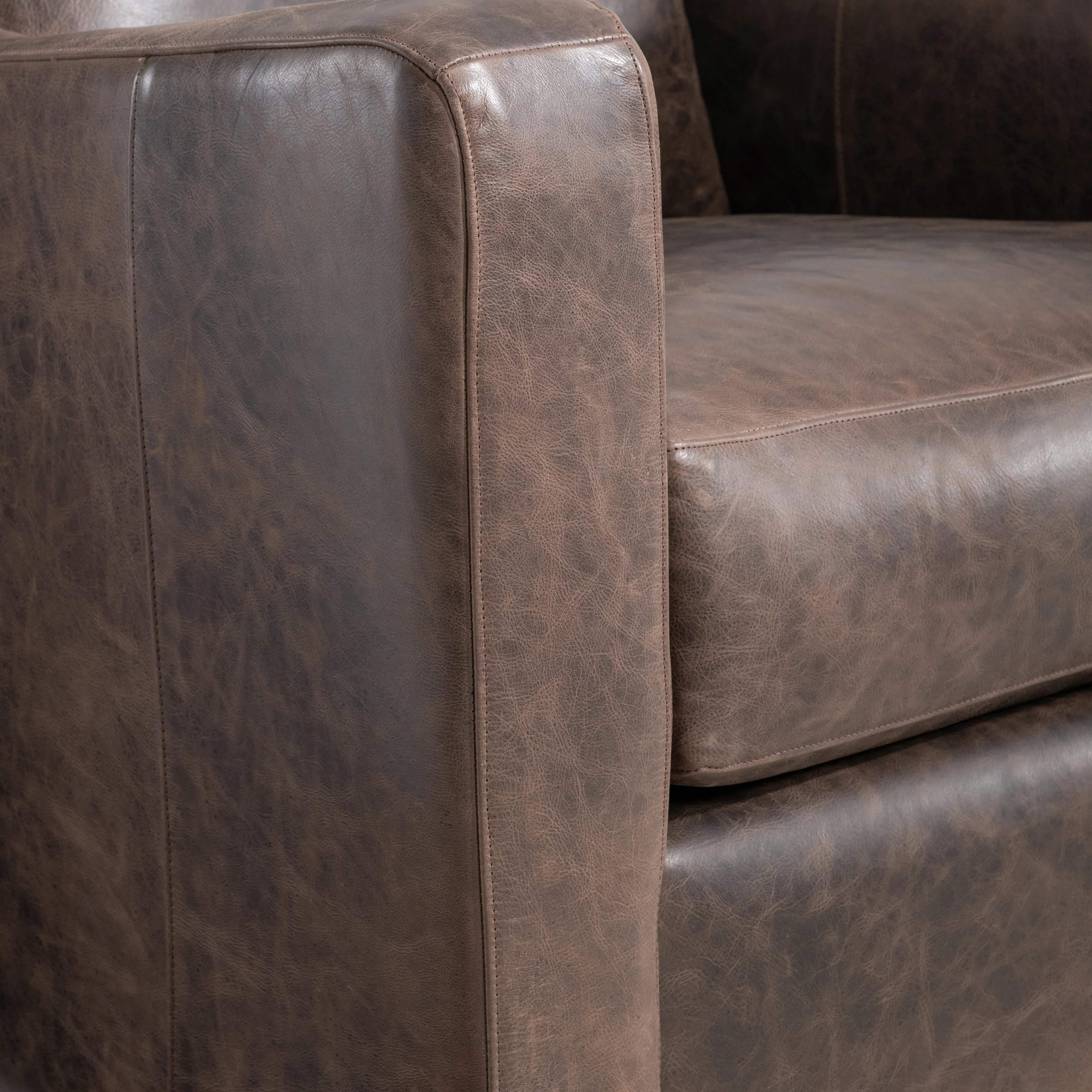 Ventura Leather Swivel Chair Bernhardt Living