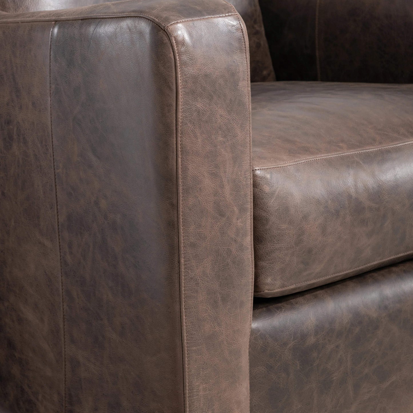 Ventura Leather Swivel Chair Bernhardt Living