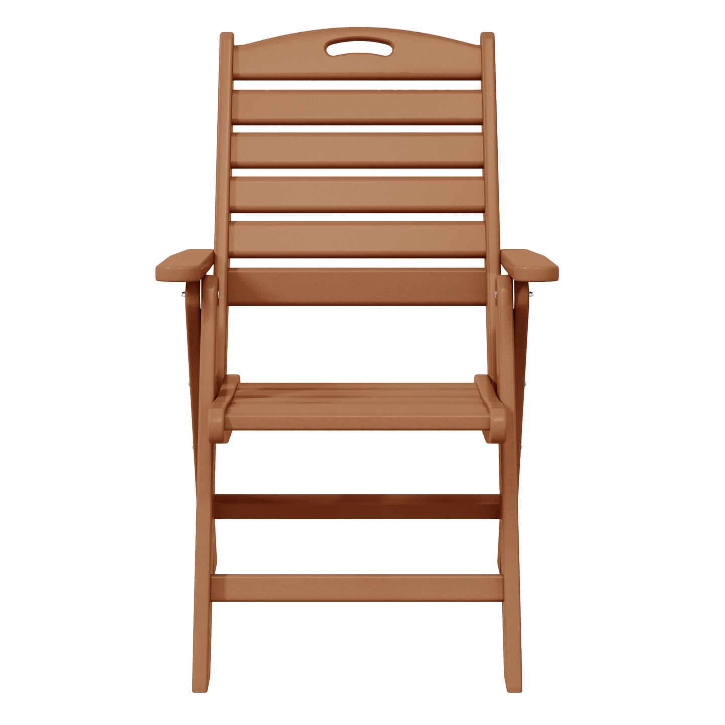 Aarhus Folding High back Dining Chair (Set of 2) Teak Seahawk Designs Patio Dining Chairs
