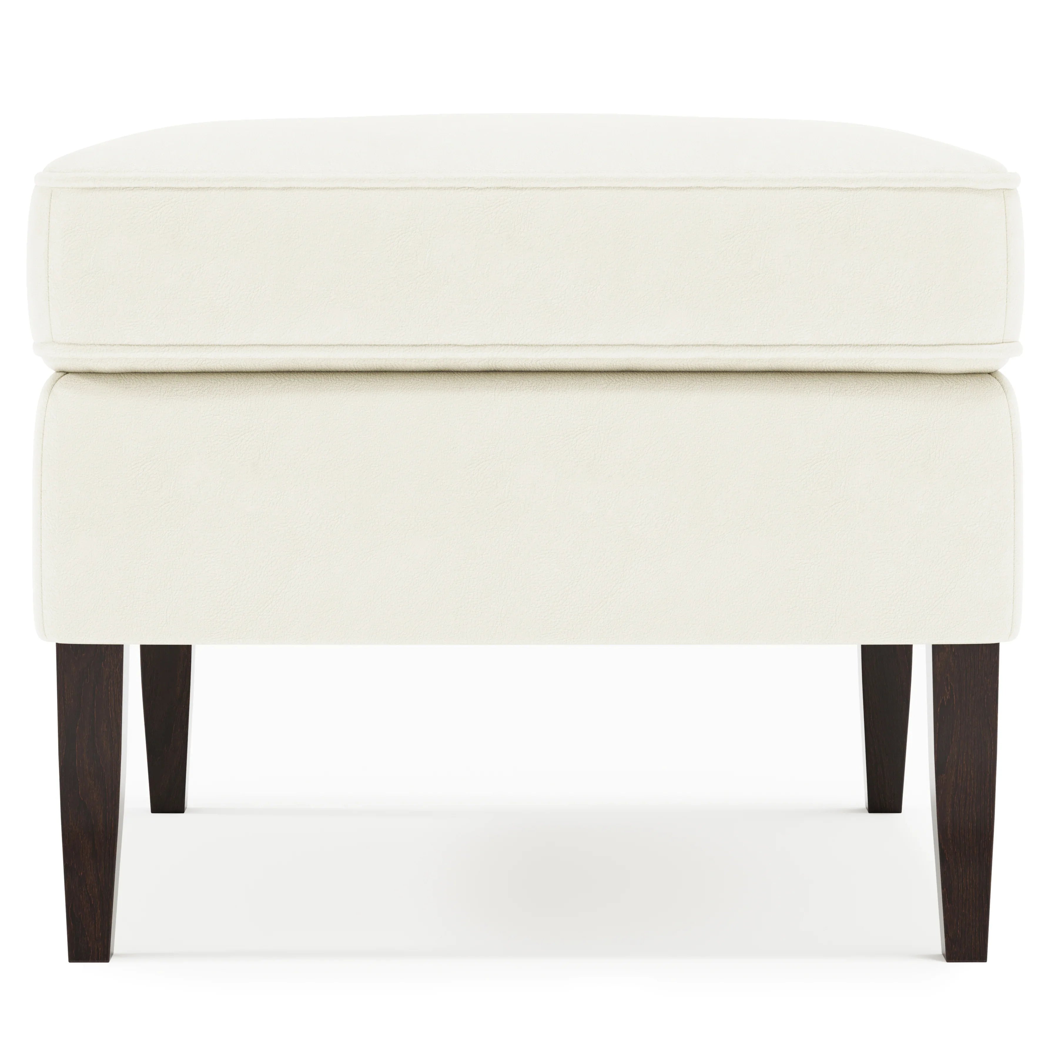 Kingston Leather Ottoman Bernhardt Interiors