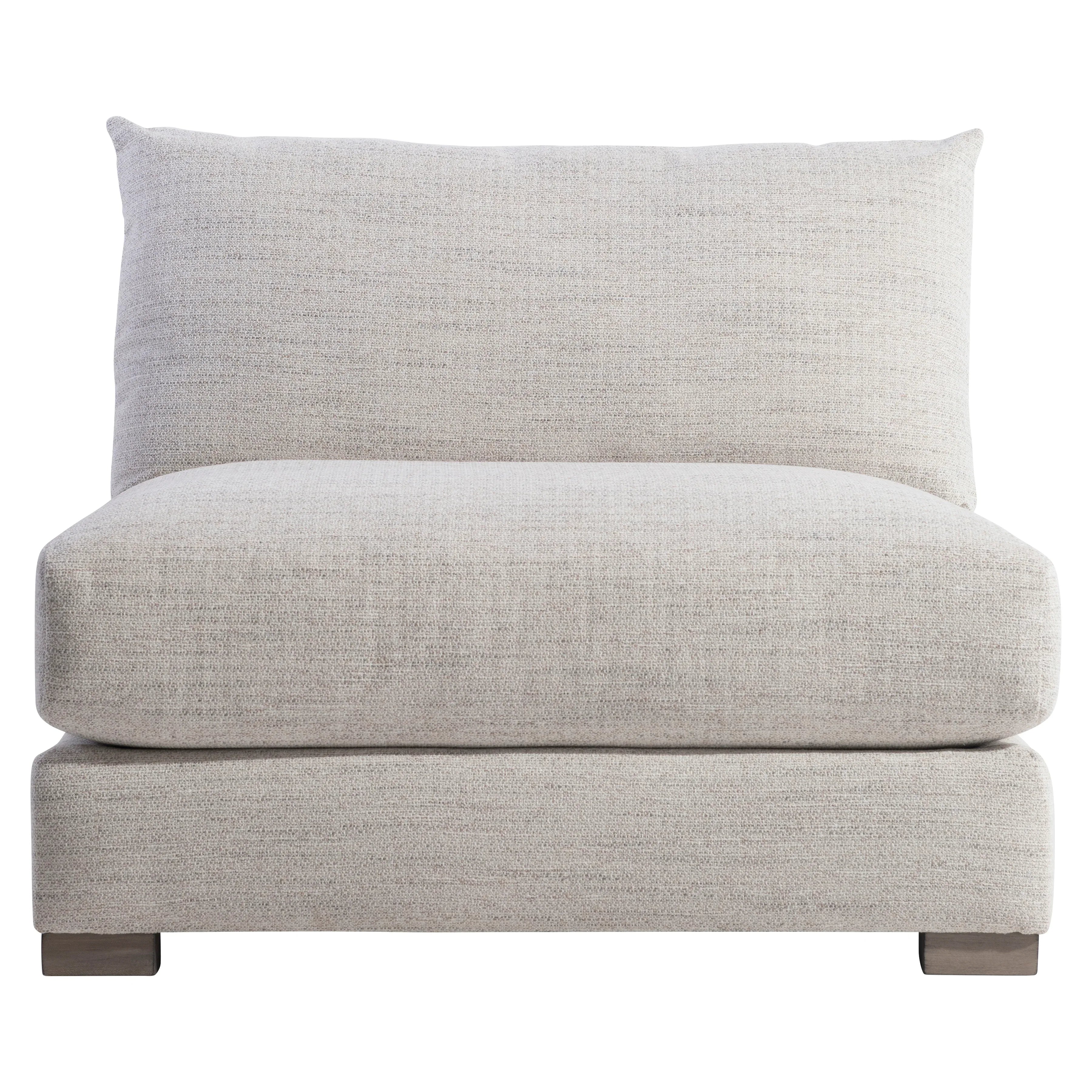 Heavenly Fabric Armless Chair Bernhardt Living