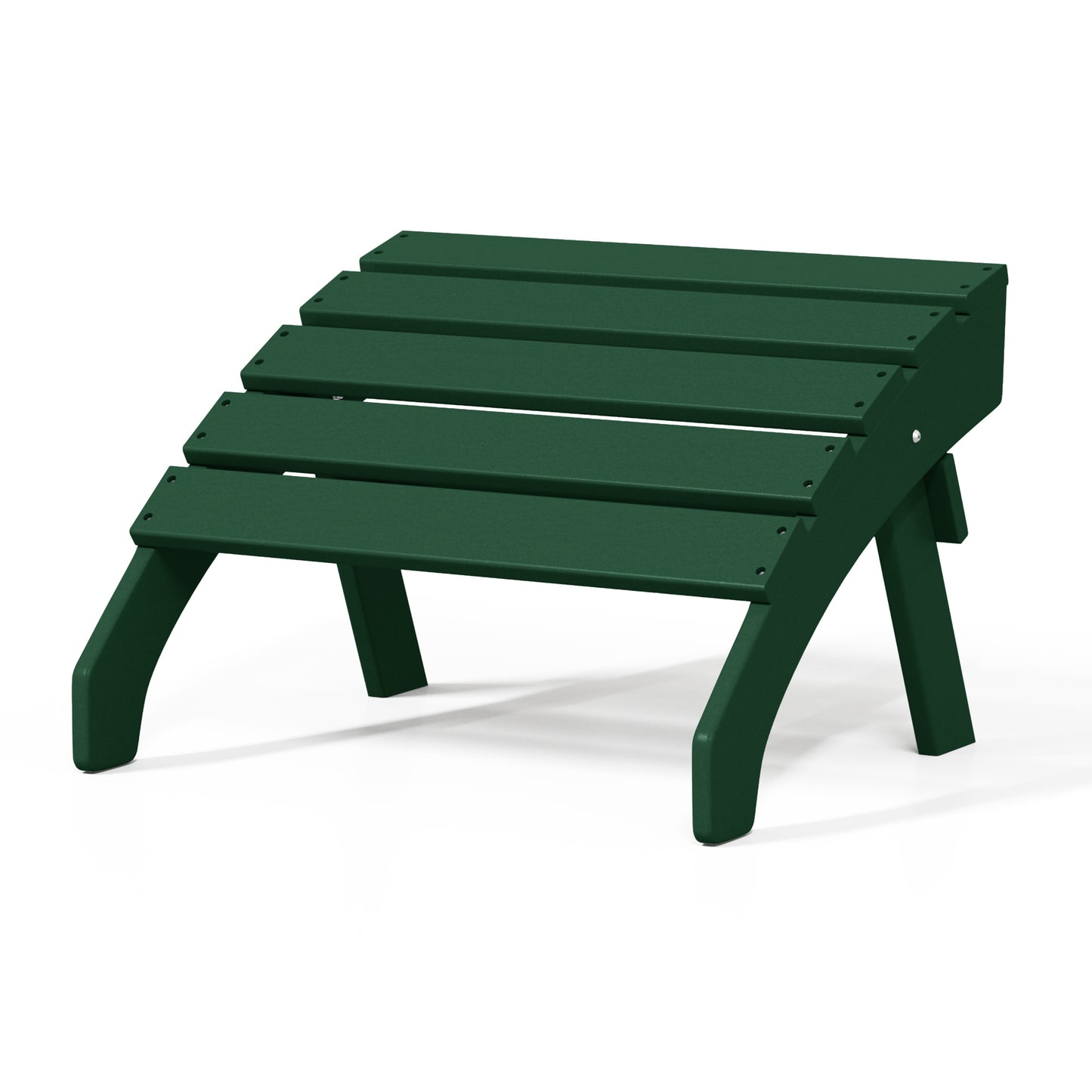 Westport All-Weather Outdoor Adirondack Folding Foot Rest/Ottoman Seahawk Designs Patio Ottomans
