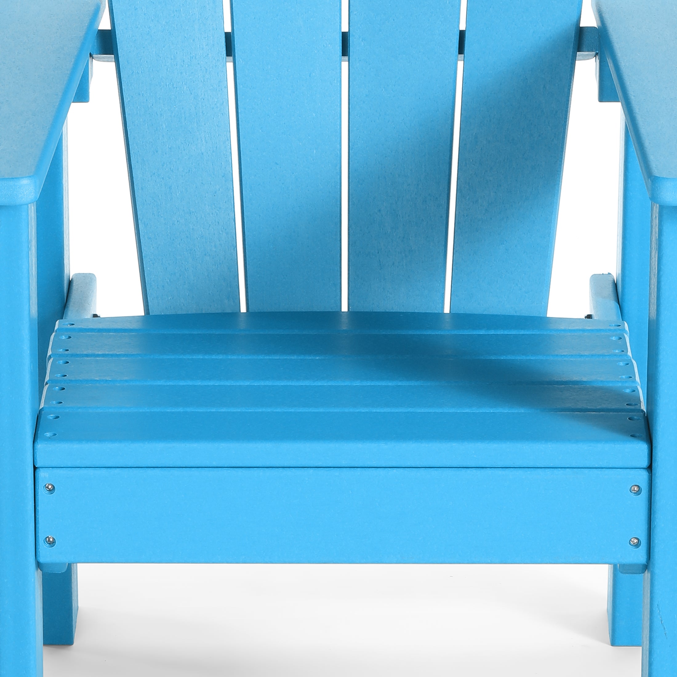 Tiny Terraces Kids' All-Weather Outdoor Poly Adirondack Chair Seahawk Designs Kids Adirondack Chairs