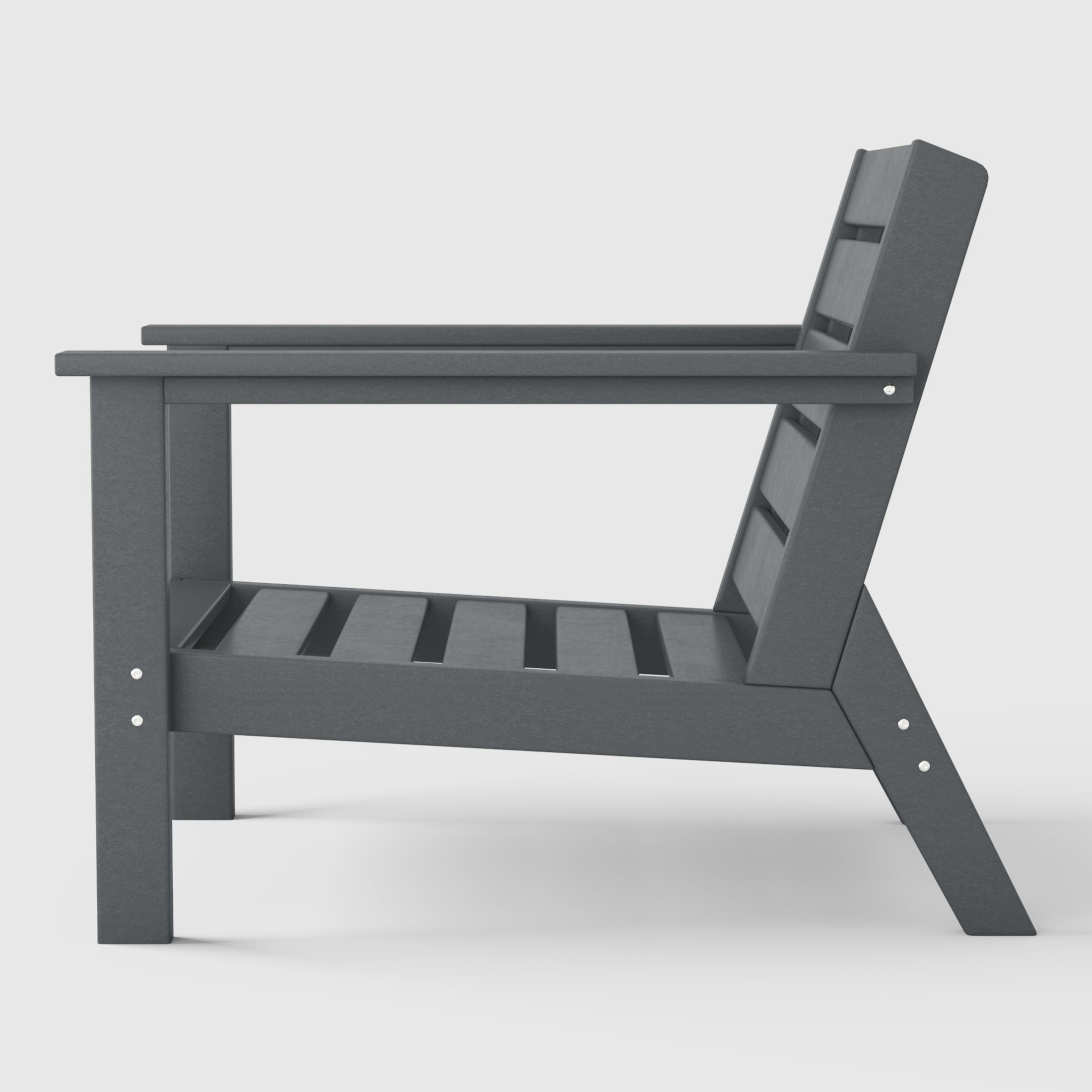 Scottsdale All-Weather Outdoor Modular Deep Seating Arm Chair (with Optional Cushions) Seahawk Designs Patio Chairs