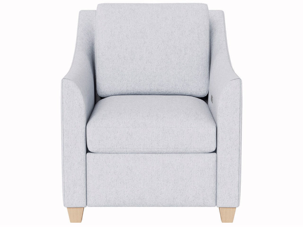Universal Furniture Whitby Recliner — Destin Blue — Whitby Collection