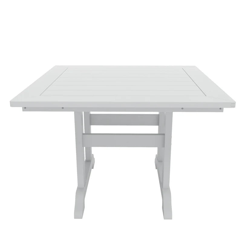 Tuscany All-Weather Outdoor Square Dining Table (43" Top) White Seahawk Designs Patio Dining Tables