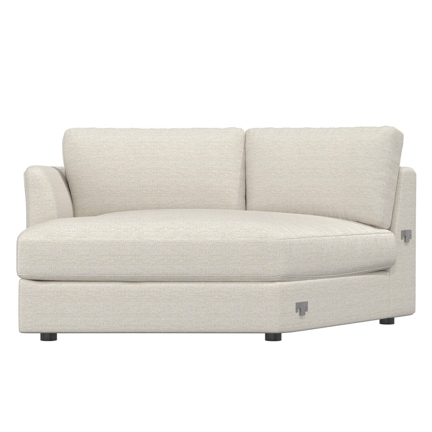 Sydney Fabric Left Arm Chaise Bernhardt Living