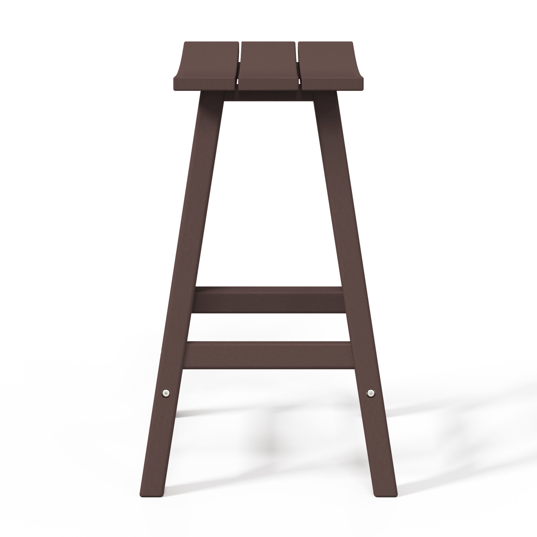 Stockholm All-Weather Outdoor Saddle Counter Stool (24" Height) Seahawk Designs Patio Bar & Counter Stools