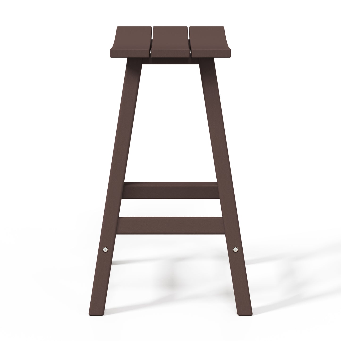 Stockholm All-Weather Outdoor Saddle Counter Stool (24" Height) Seahawk Designs Patio Bar & Counter Stools