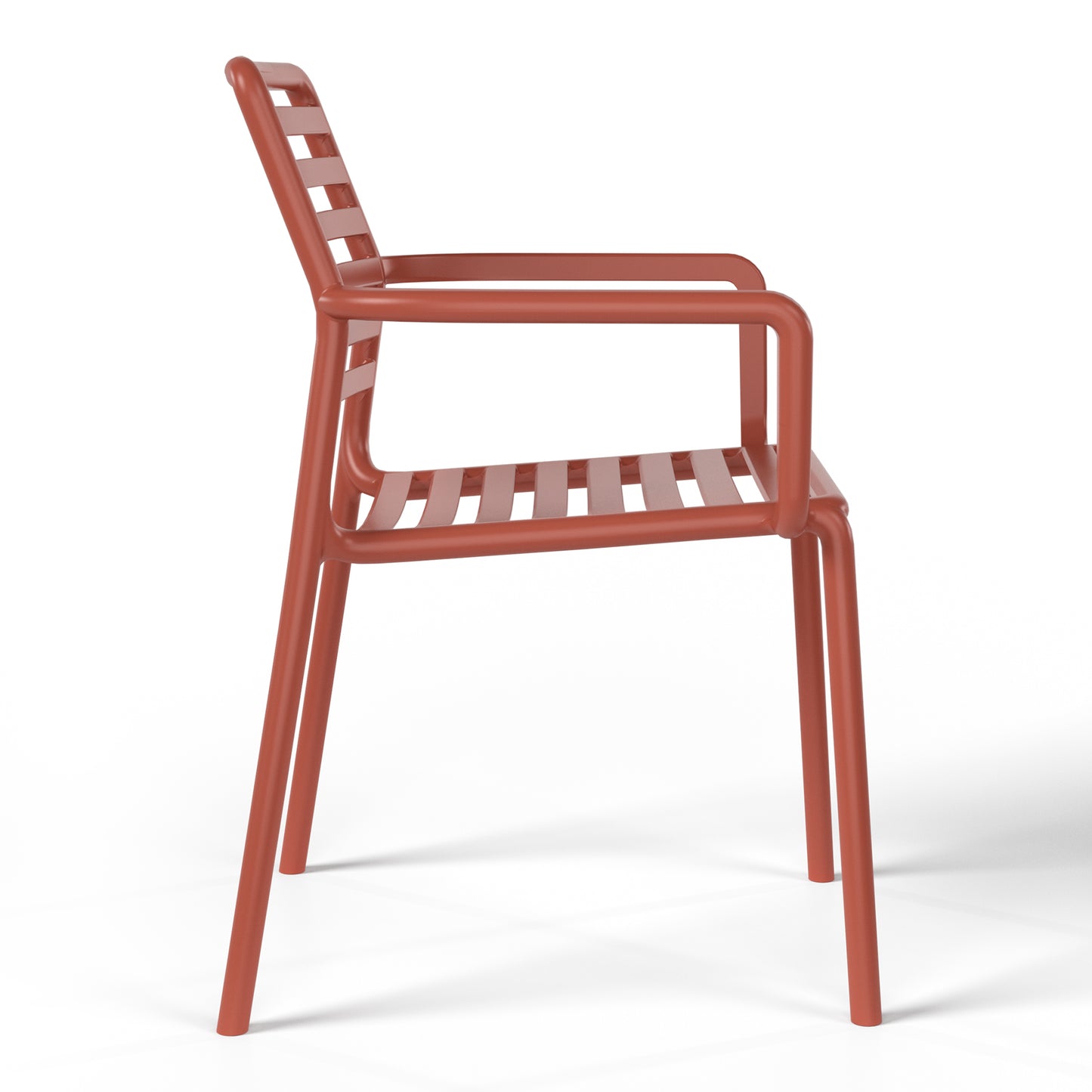Polyform Stacking Dining Arm Chair (Set of 4) Seahawk Designs Patio Dining Chairs