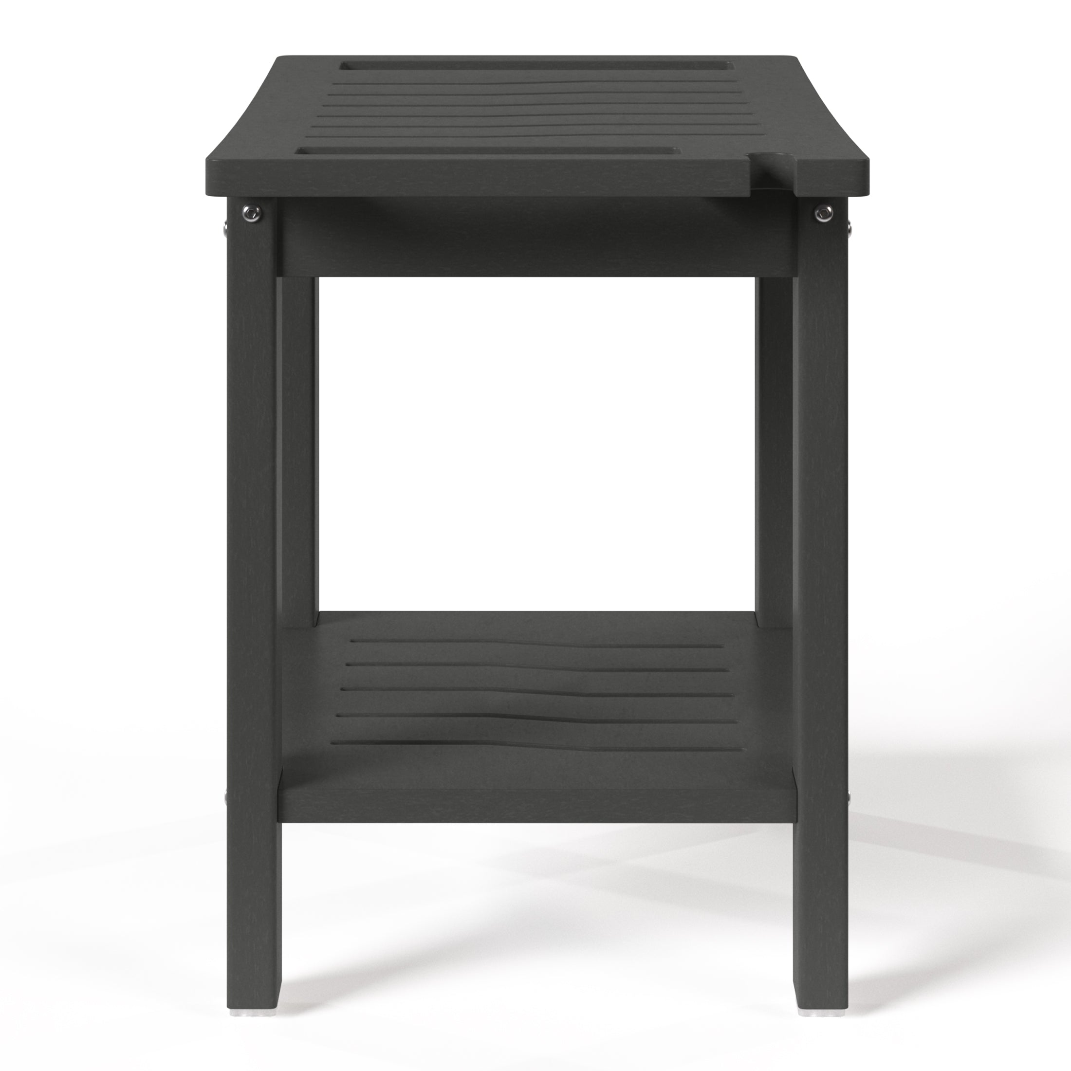 Cascade Bathroom Bench/Table Gray Seahawk Designs Shower Benches