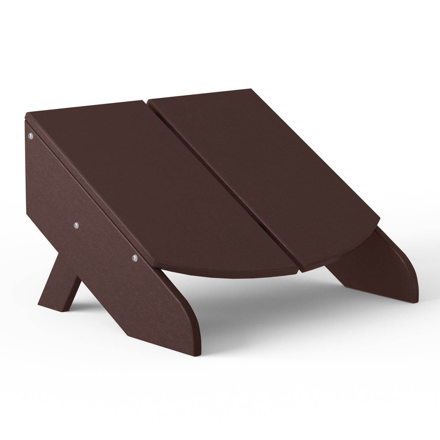 La Quinta Modern Ottoman Dark Brown Seahawk Designs Patio Ottomans