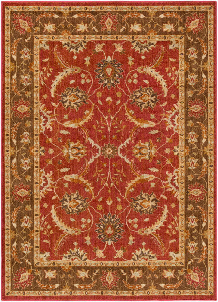 Willow Lodge Machine Woven Rug — Black/Brown
