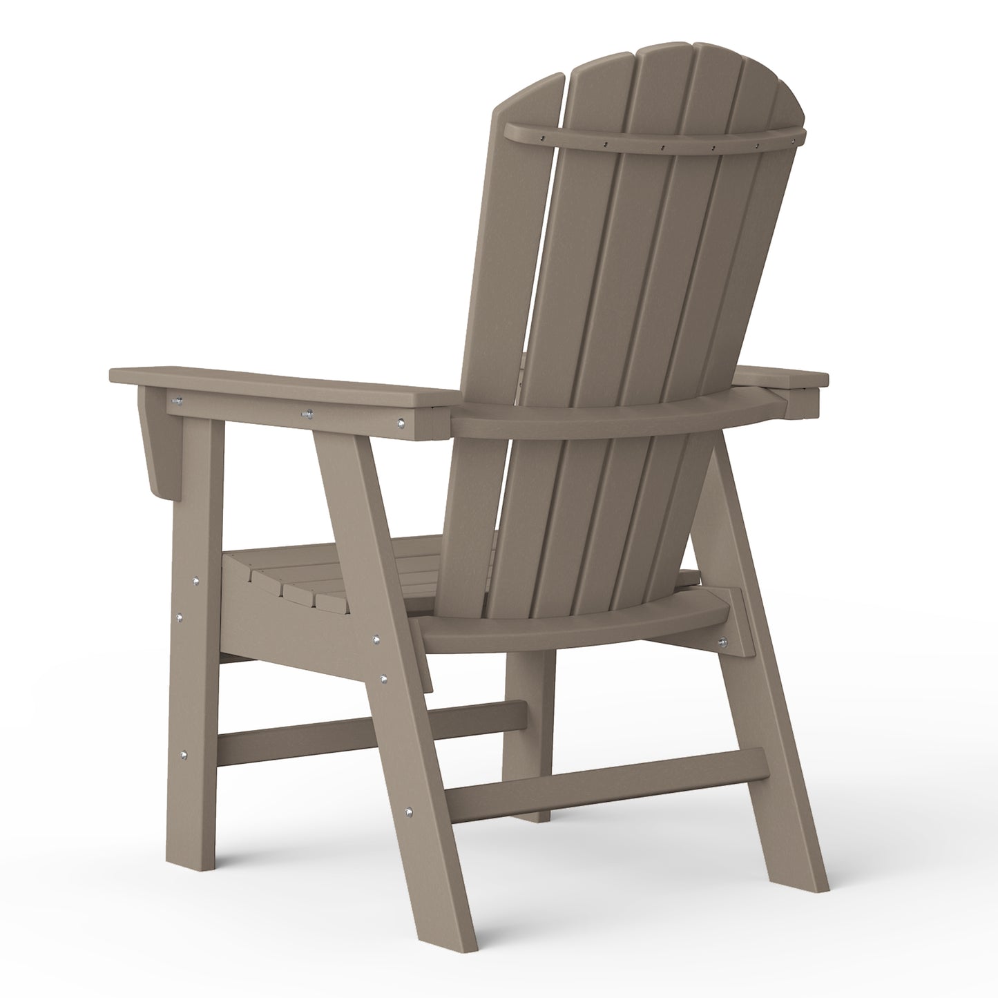 Westport All-Weather Outdoor Classic Adirondack Dining Chair Seahawk Designs Patio Dining Chairs