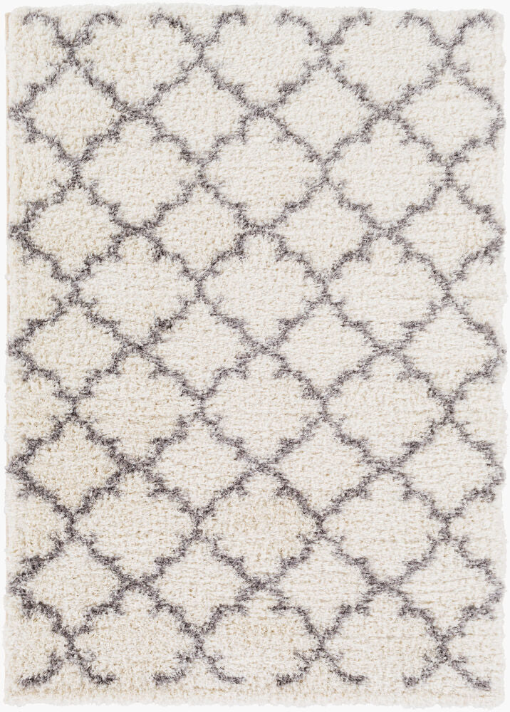 Winfield Machine Woven Rug — Black/White