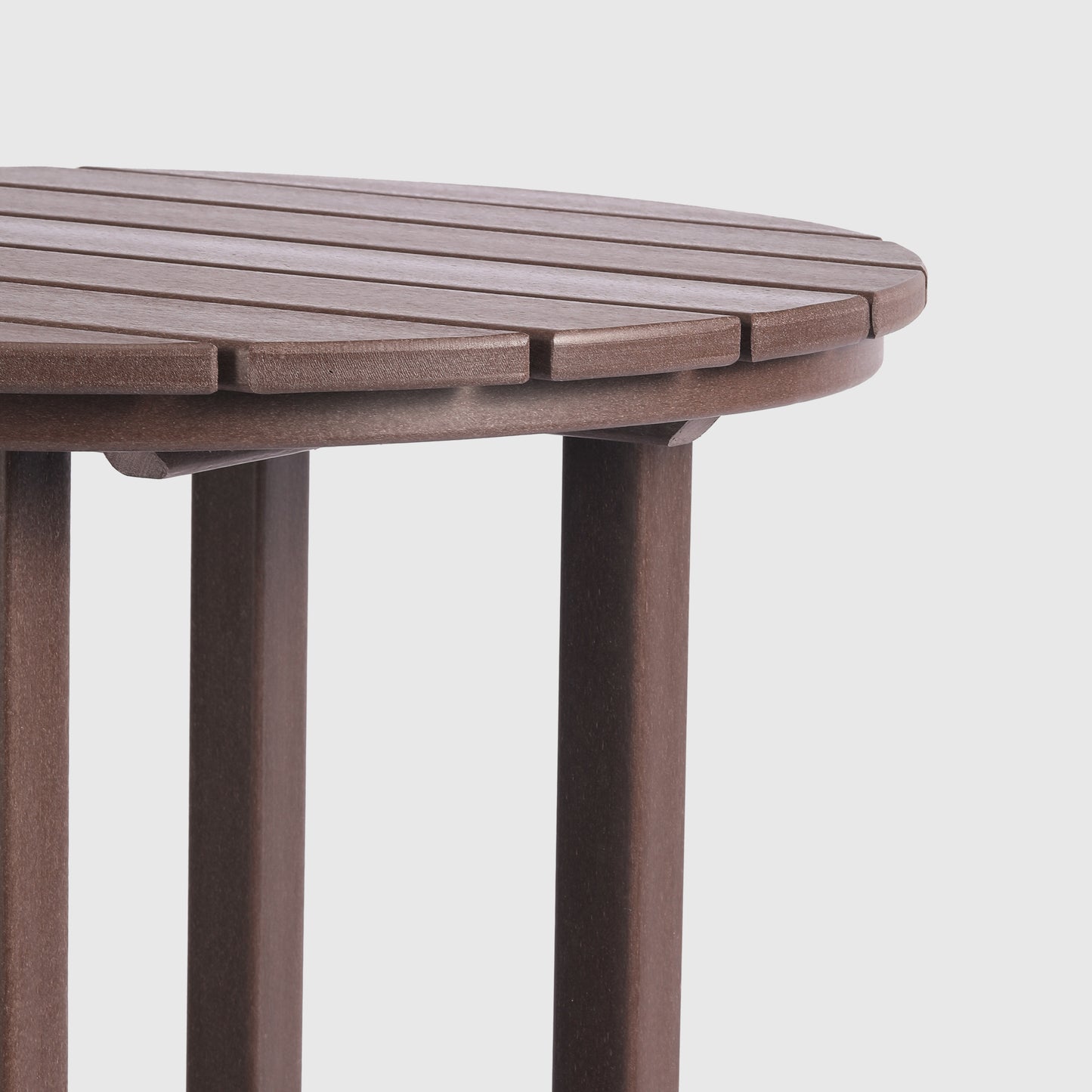 Stockholm All-Weather Outdoor Round Counter Bistro Table (37" Height) Seahawk Designs Patio Bar Tables