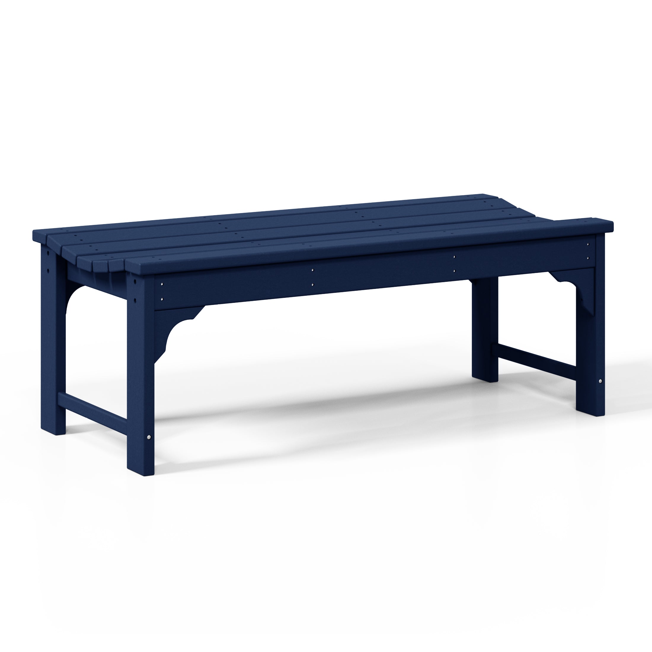 Concord All-Weather Outdoor Garden Backless Bench (46" Wide) Seahawk Designs Patio Benches