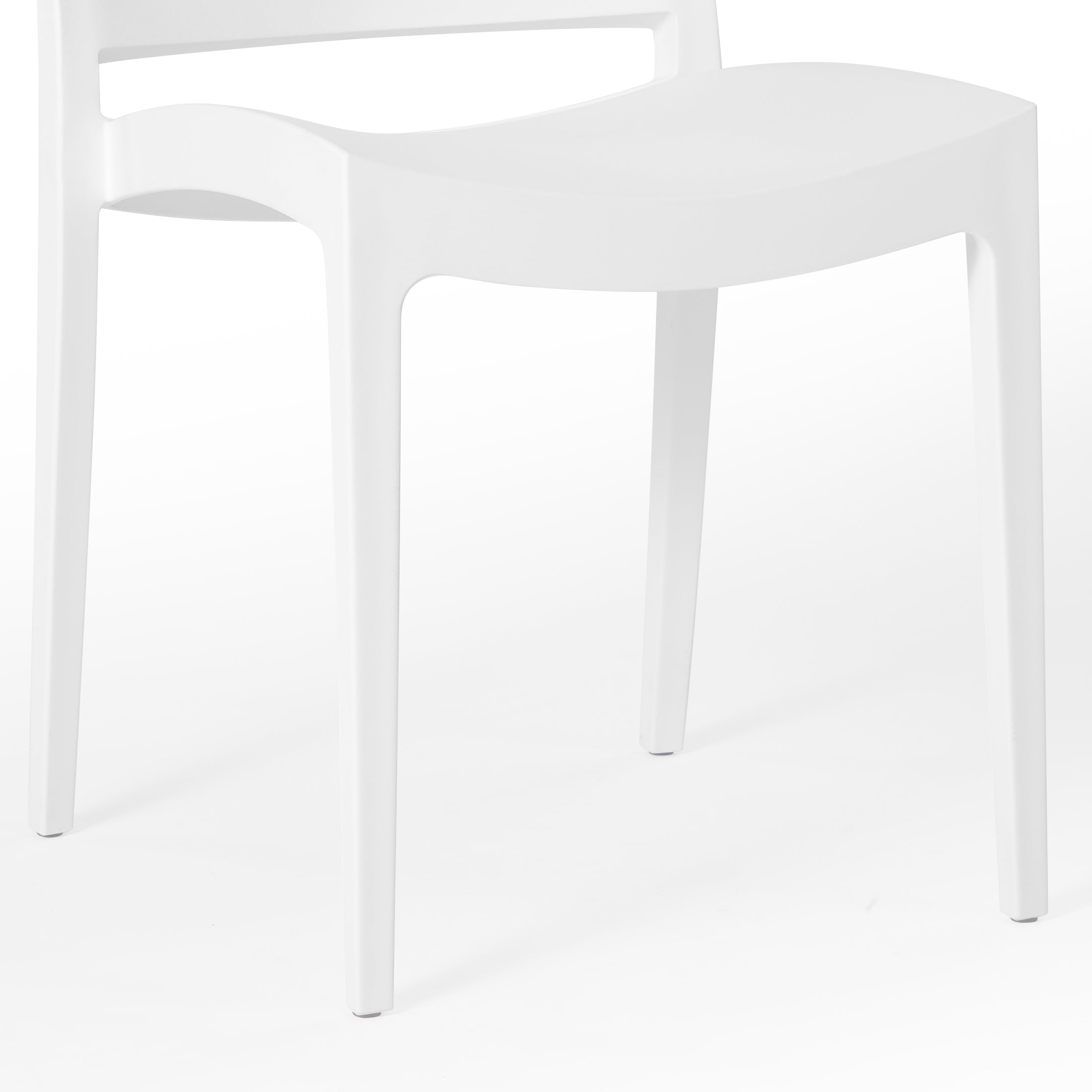 Polyform Stacking Dining Side Chair (Set of 2) Seahawk Designs Patio Dining Chairs