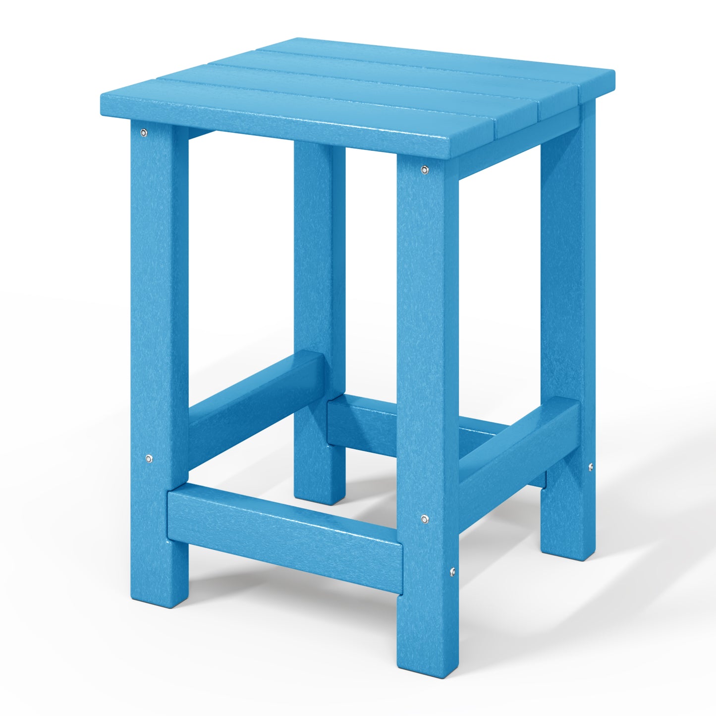 Tiny Terraces Kids' All-Weather Outdoor Side Table (12" Top) Seahawk Designs Kids Patio Side Tables