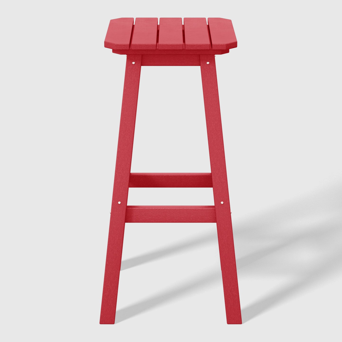 Stockholm All-Weather Outdoor Square Bar Stool (29" Height) Seahawk Designs Patio Bar & Counter Stools