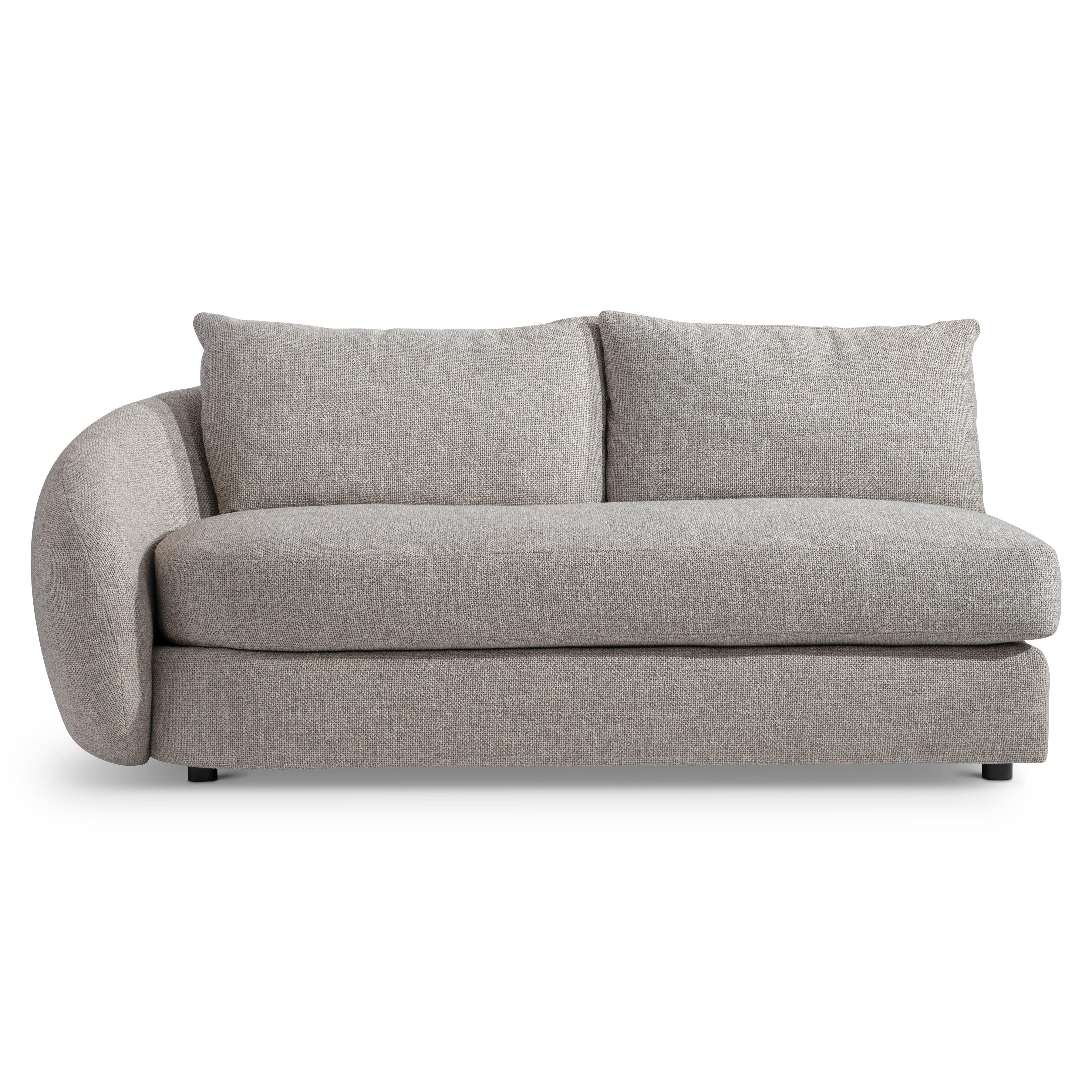 Moretti Fabric Left Arm Loveseat Bernhardt Interiors