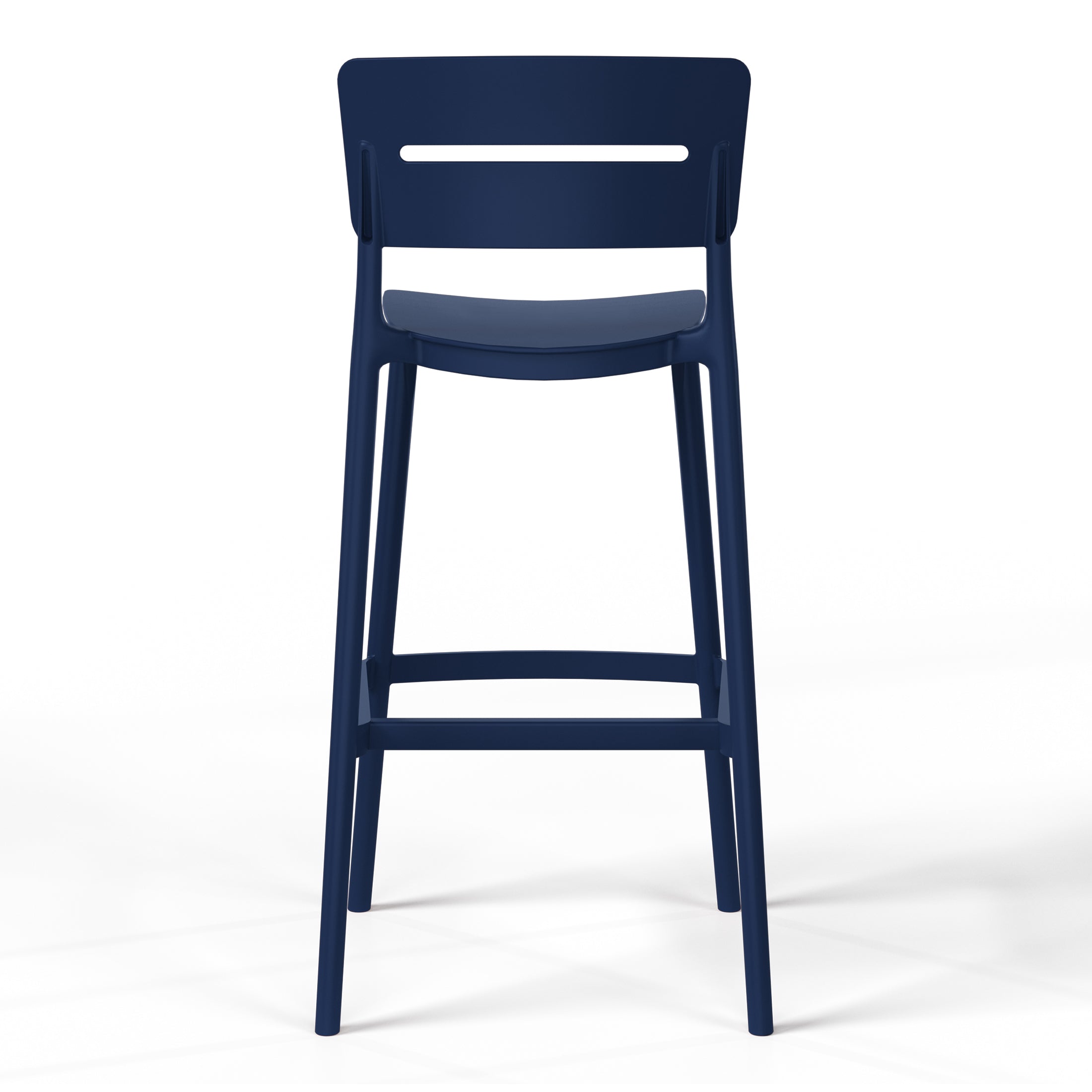 Polyform 29.5" Bar Stool (Set of 2) Seahawk Designs Patio Bar & Counter Stools