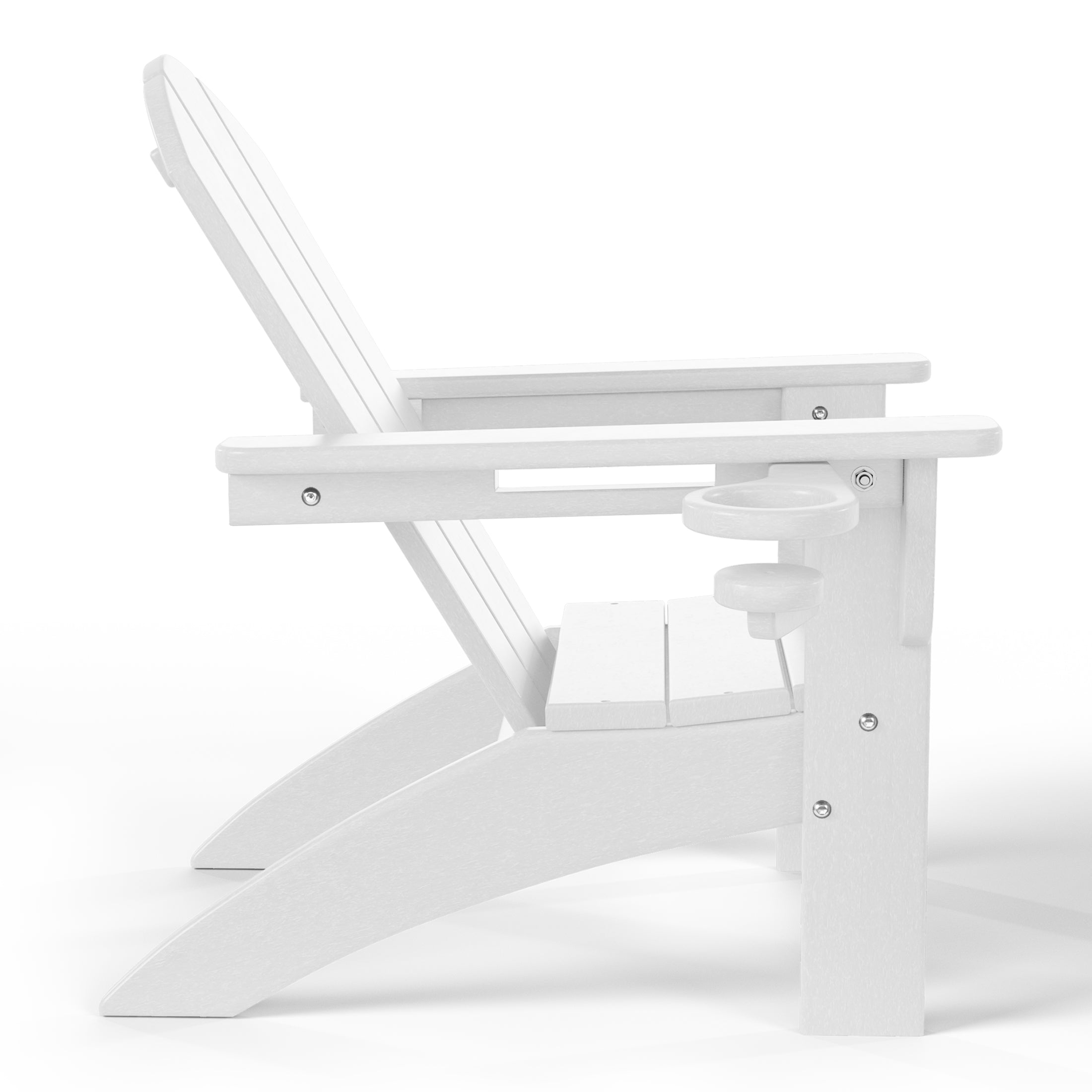Tiny Terraces Kids Adirondack Chair with Cup Holder (Set of 2) Seahawk Designs Kids Adirondack Chairs
