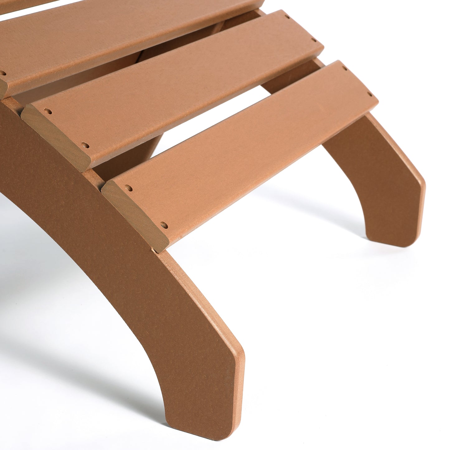 Westport All-Weather Outdoor Adirondack Folding Foot Rest/Ottoman Seahawk Designs Patio Ottomans