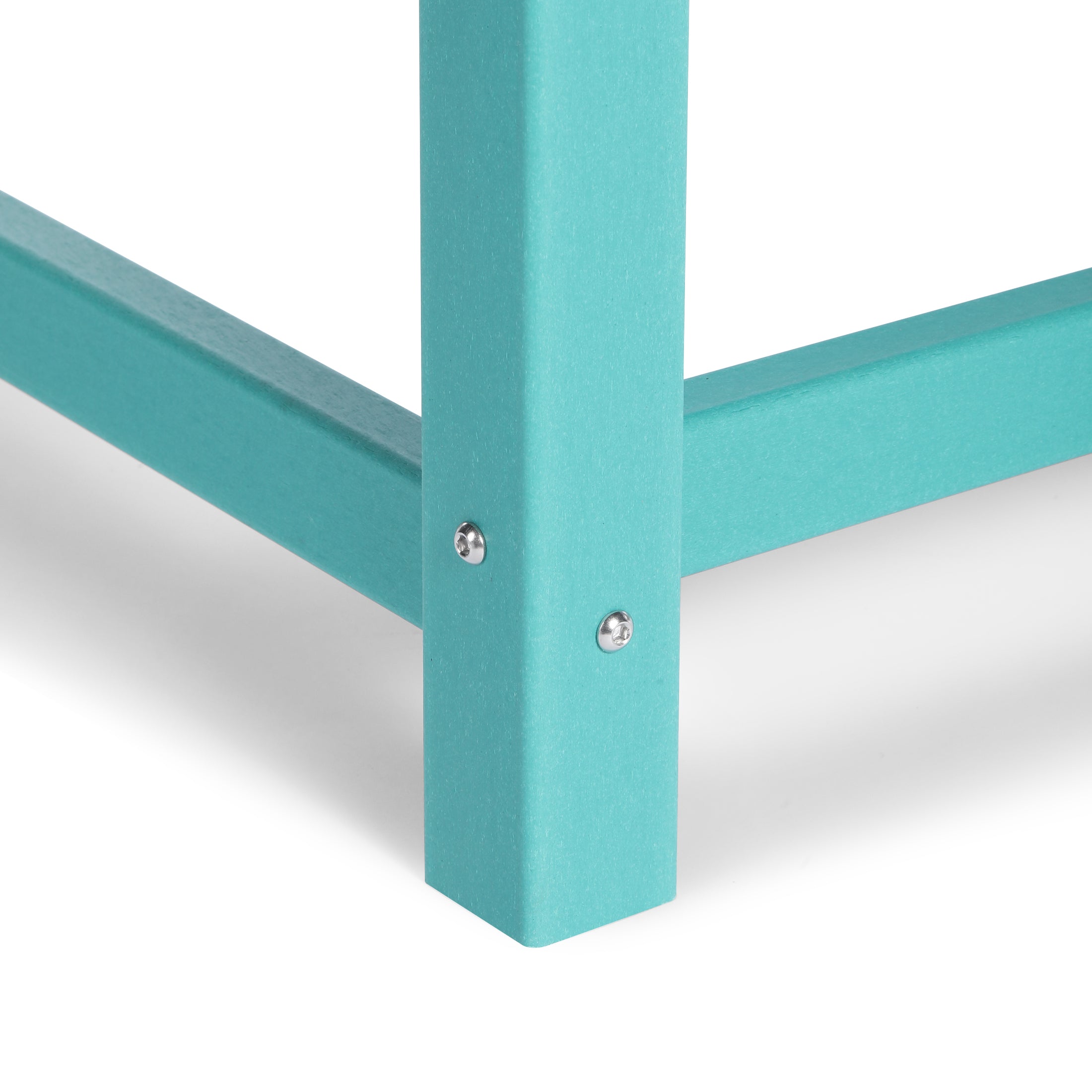 Tiny Terraces Kids' All-Weather Outdoor Square Dining Table (31" Top) Seahawk Designs Kids Patio Dining Tables