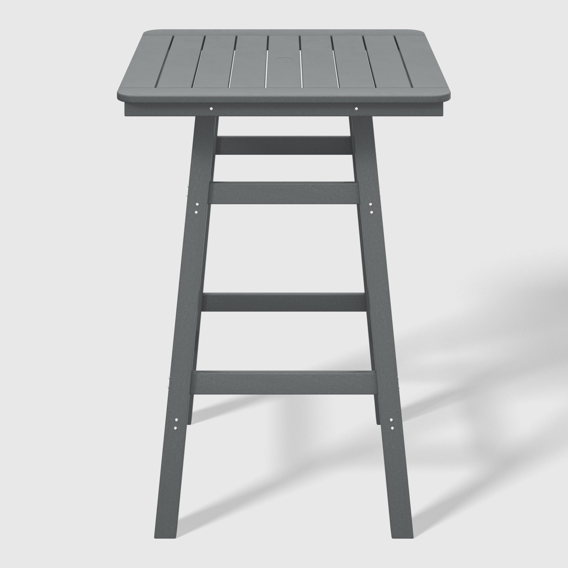 Stockholm All-Weather Outdoor 30" Square Bar Table (42" Height) Seahawk Designs Patio Bar Tables