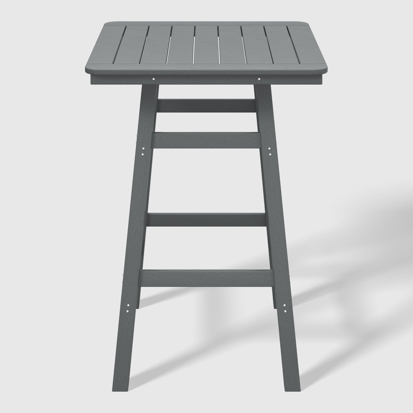 Stockholm All-Weather Outdoor 30" Square Bar Table (42" Height) Seahawk Designs Patio Bar Tables