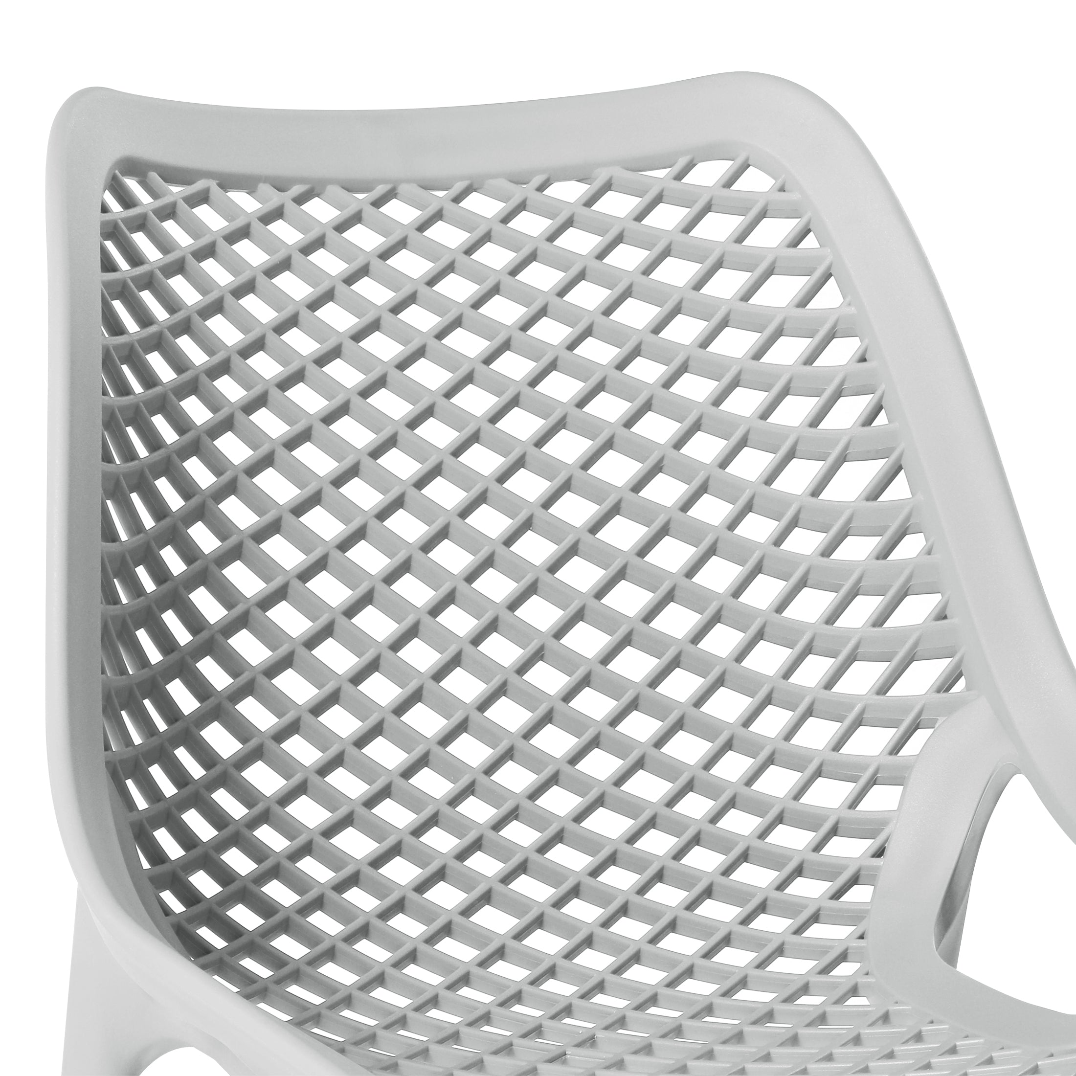 Polyform Stacking Dining Side Chair (Set of 2) Seahawk Designs Patio Dining Chairs